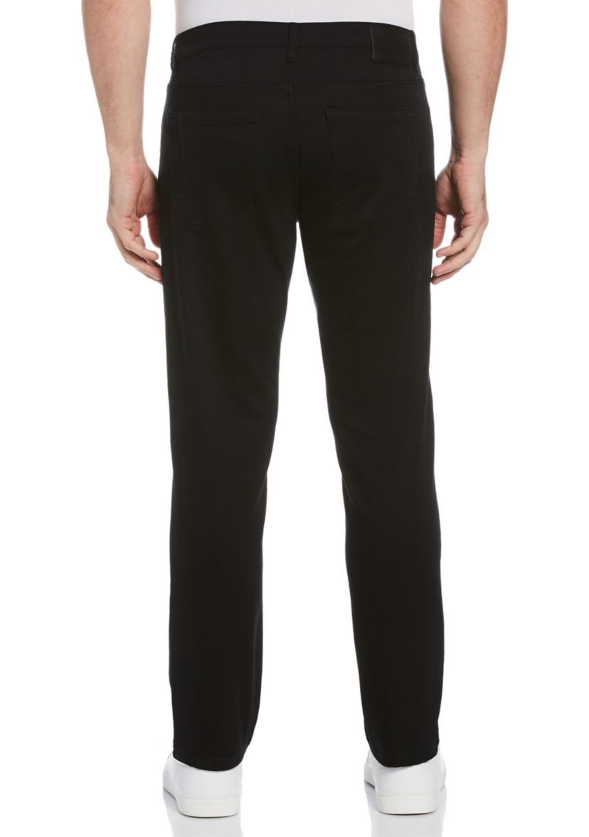 Slim Fit Stretch Knit 5-Pocket Pants