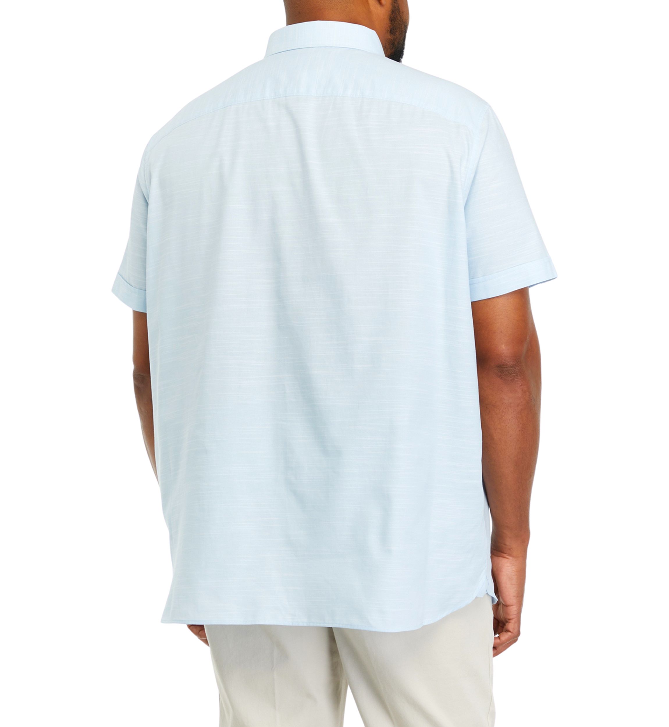 Big & Tall Dobby Textured Shirt