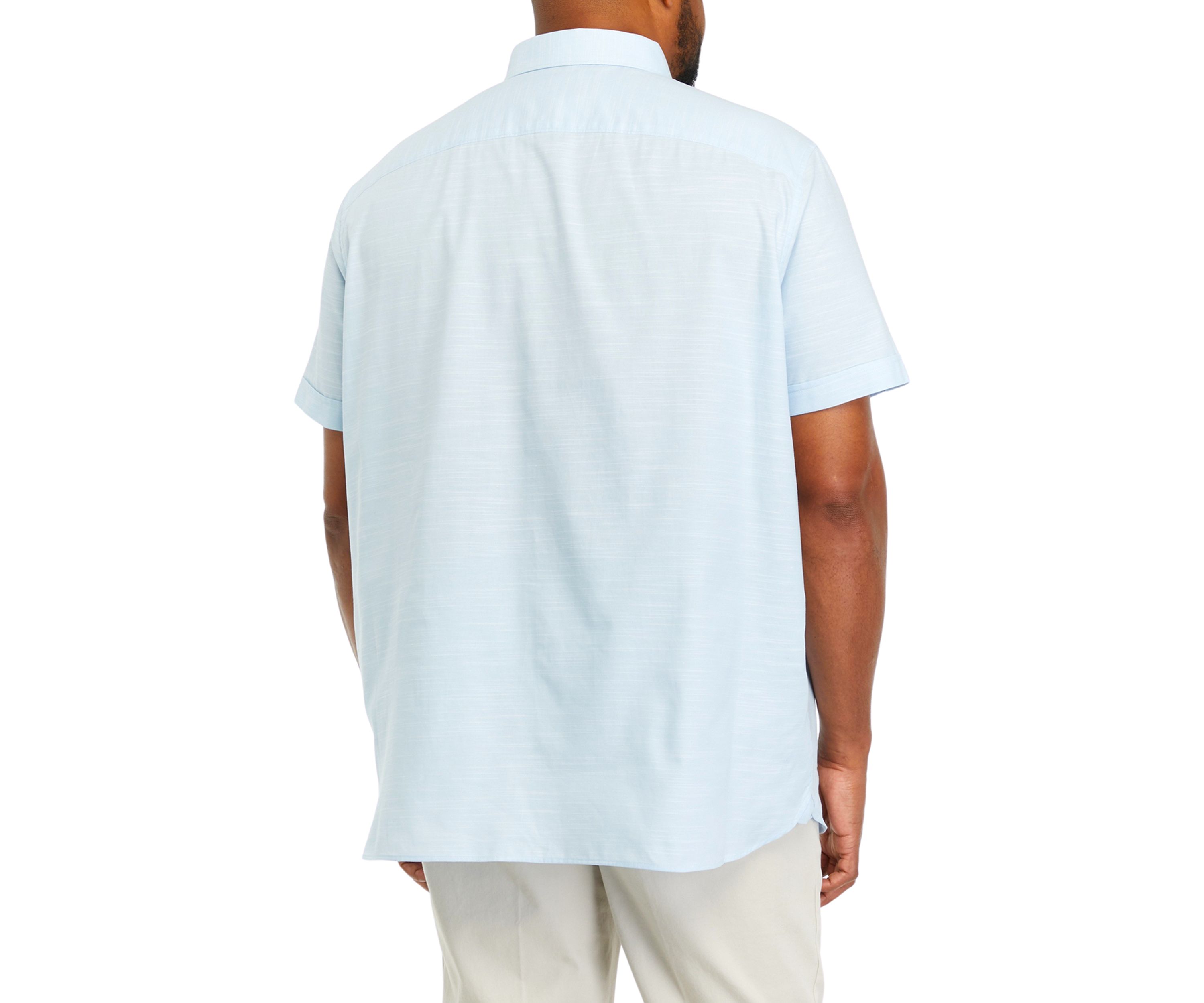 Big & Tall Dobby Textured Shirt