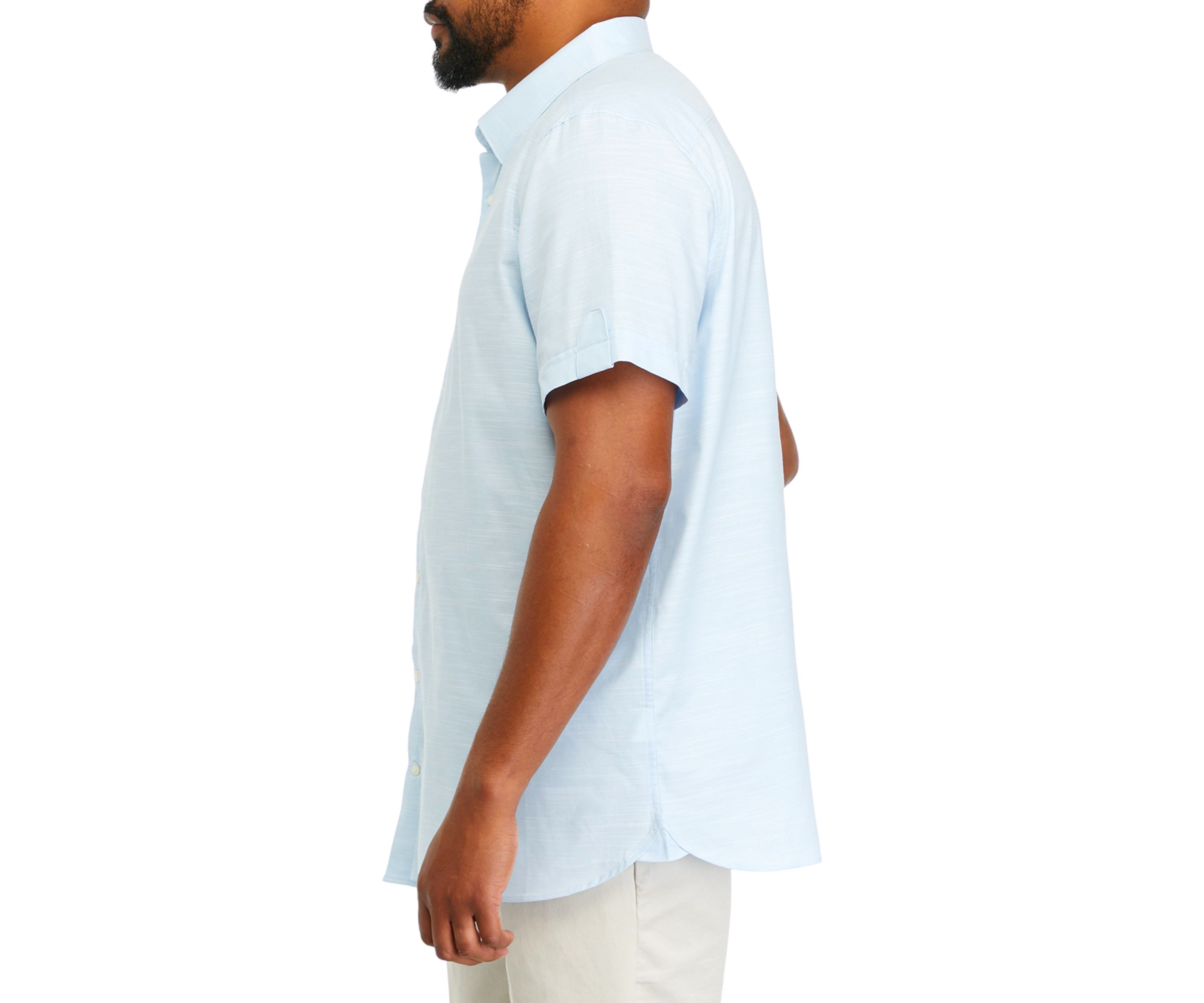 Big & Tall Dobby Textured Shirt