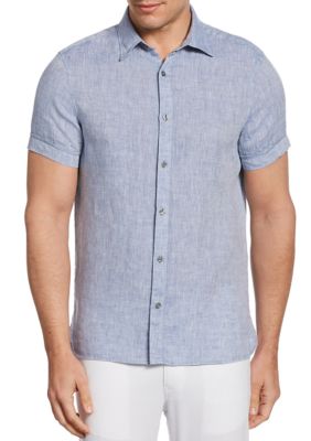 casual button down short sleeve shirts untucked