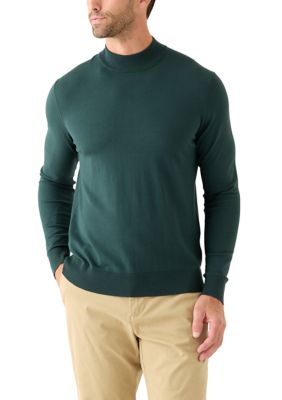Perry Ellis Men's Mock Neck Sweater, X-Large