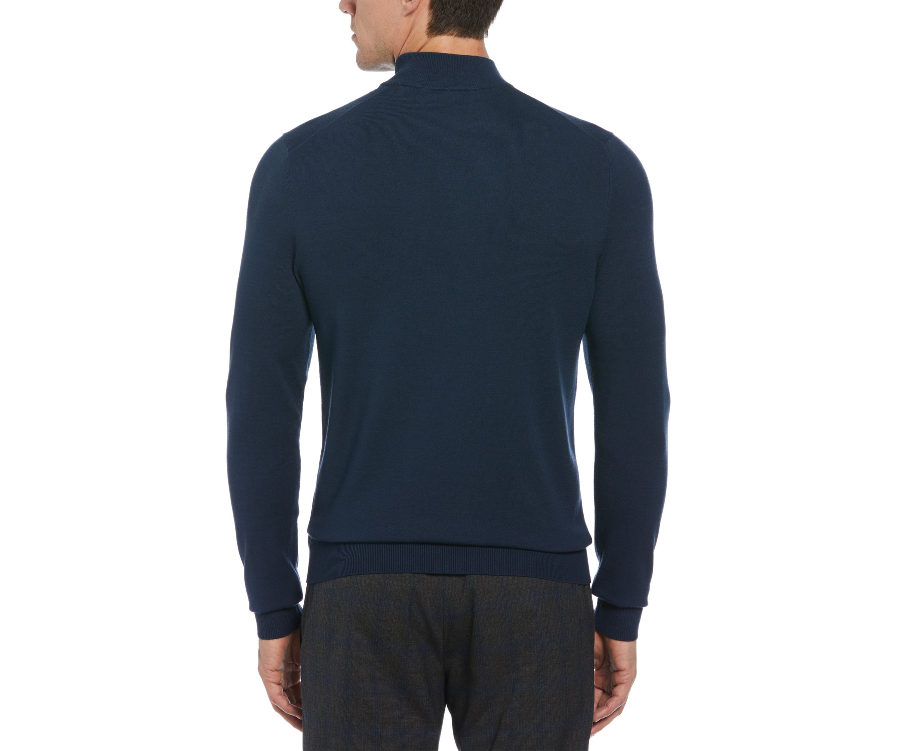 Mens Mock Neck Sweater