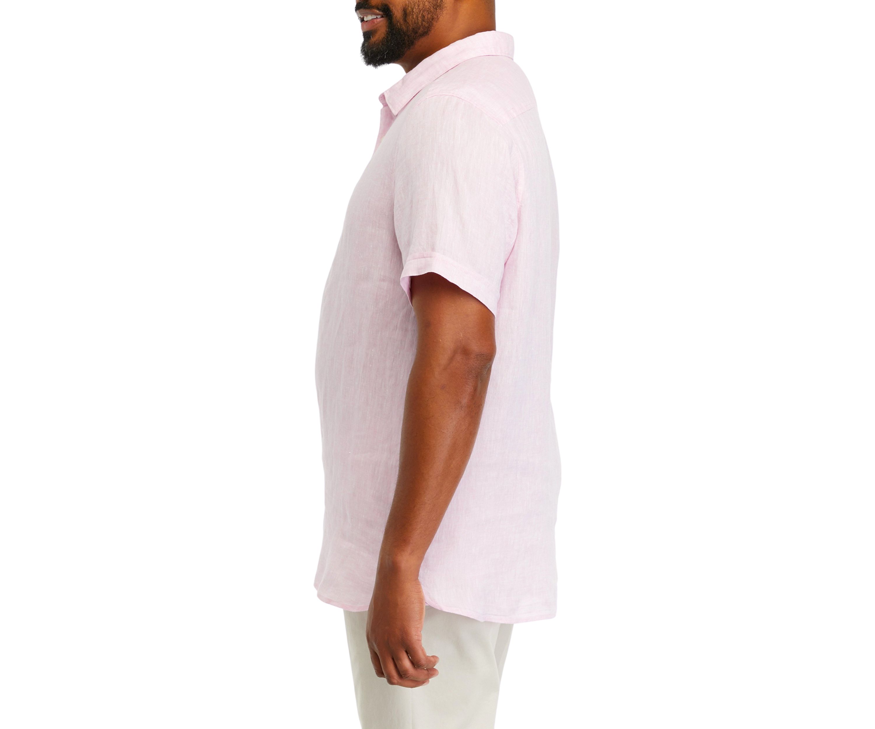 Big & Tall Solid Linen Shirt