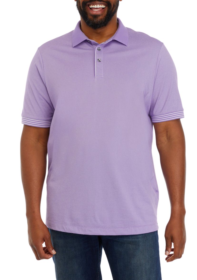 Big & Tall Short Sleeve Solid Polo Shirt