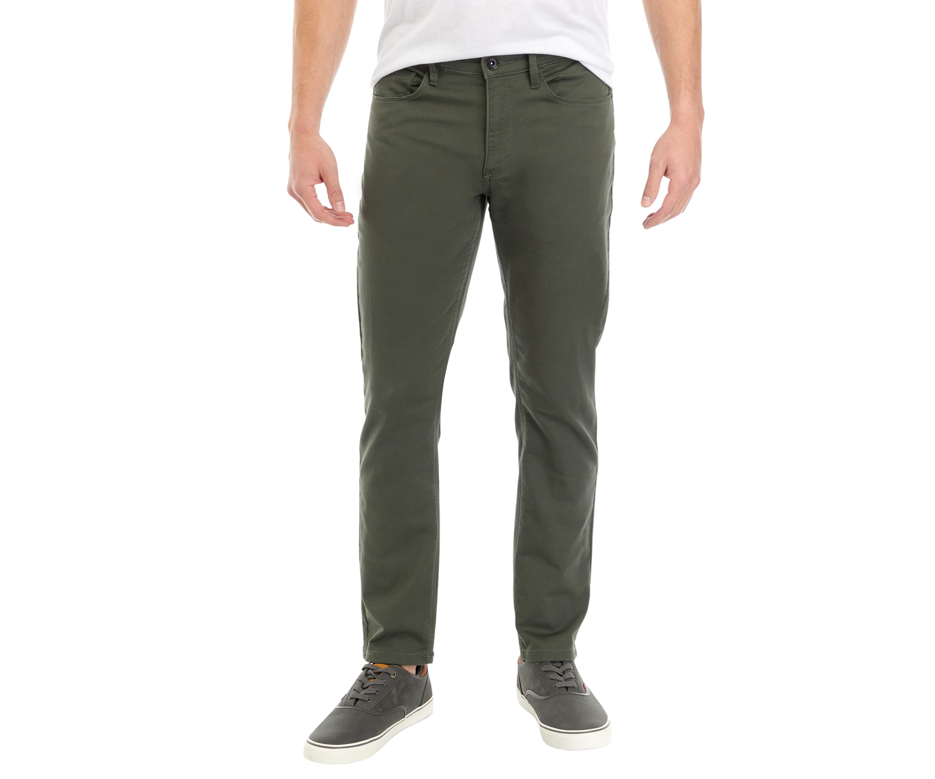 Slim Fit Stretch Knit 5-Pocket Pants