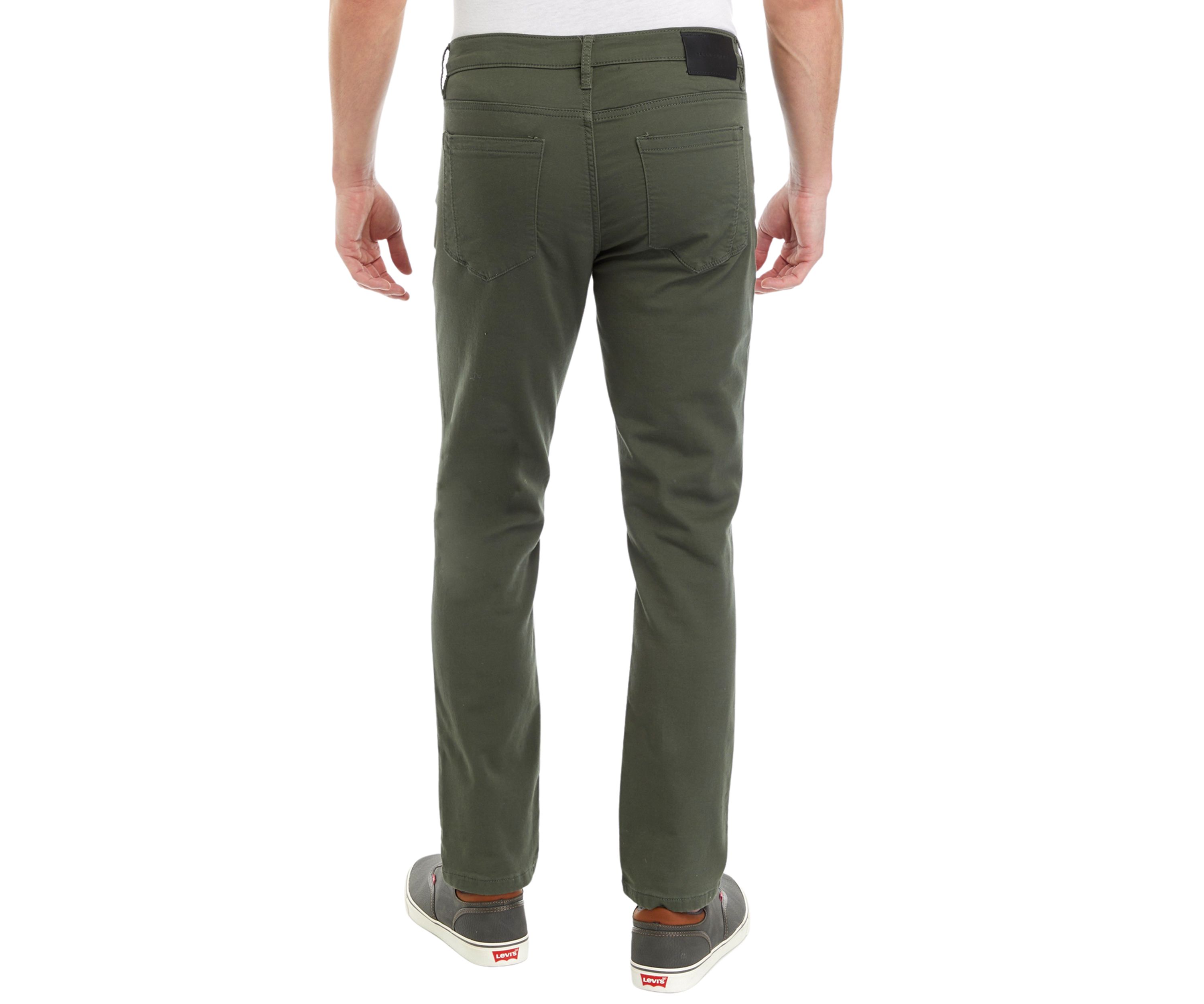 Slim Fit Stretch Knit 5-Pocket Pants