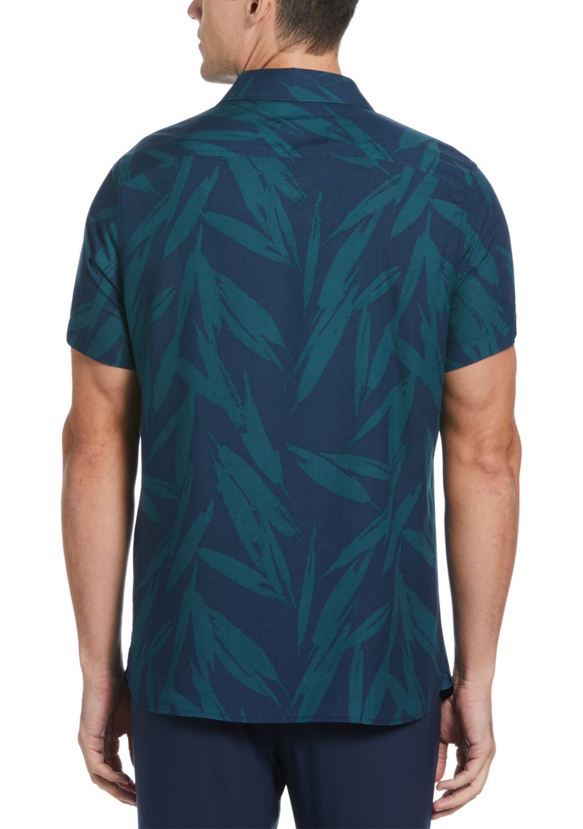 Short Sleeve Printed Polo Shirt 