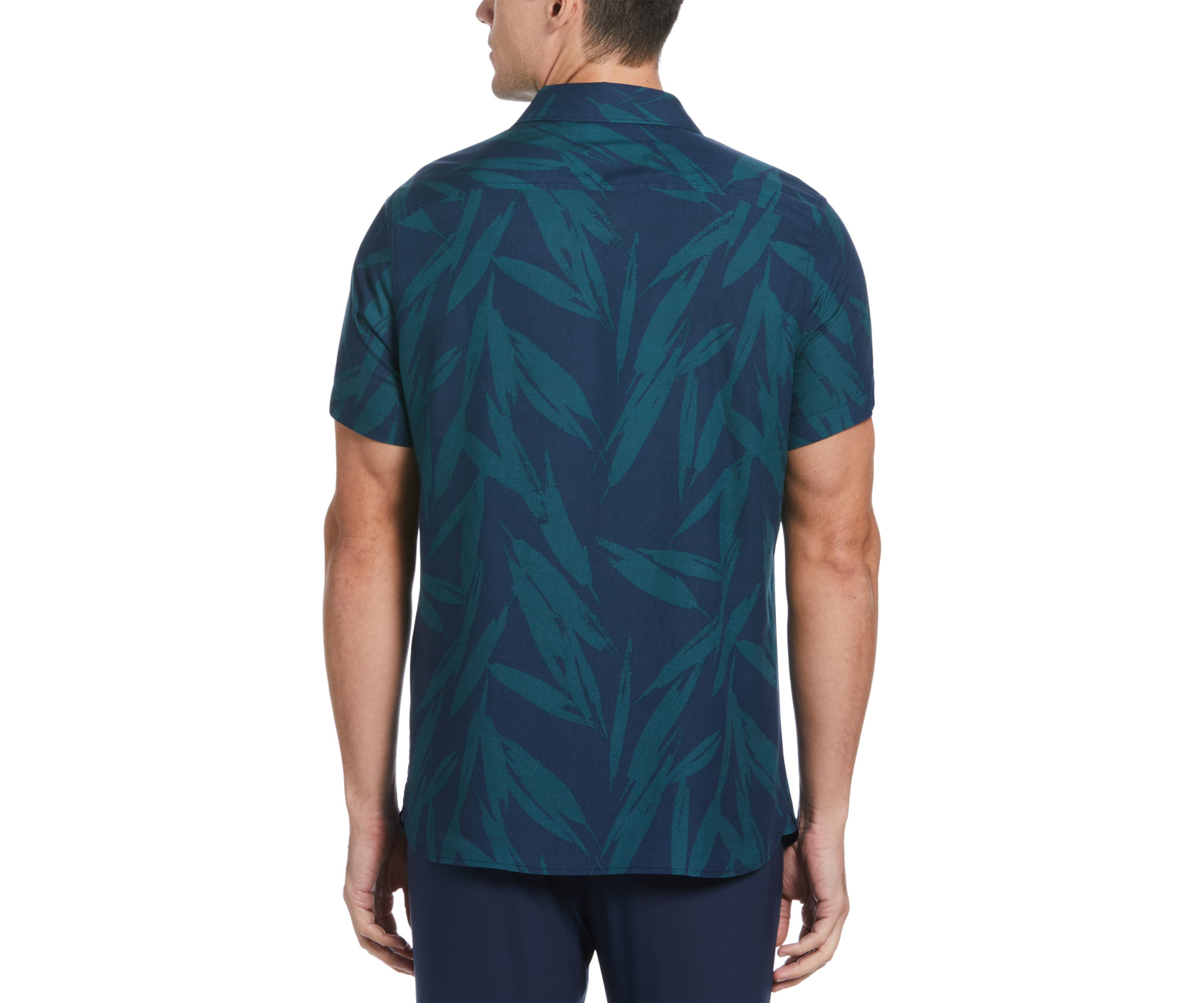 Short Sleeve Printed Polo Shirt 