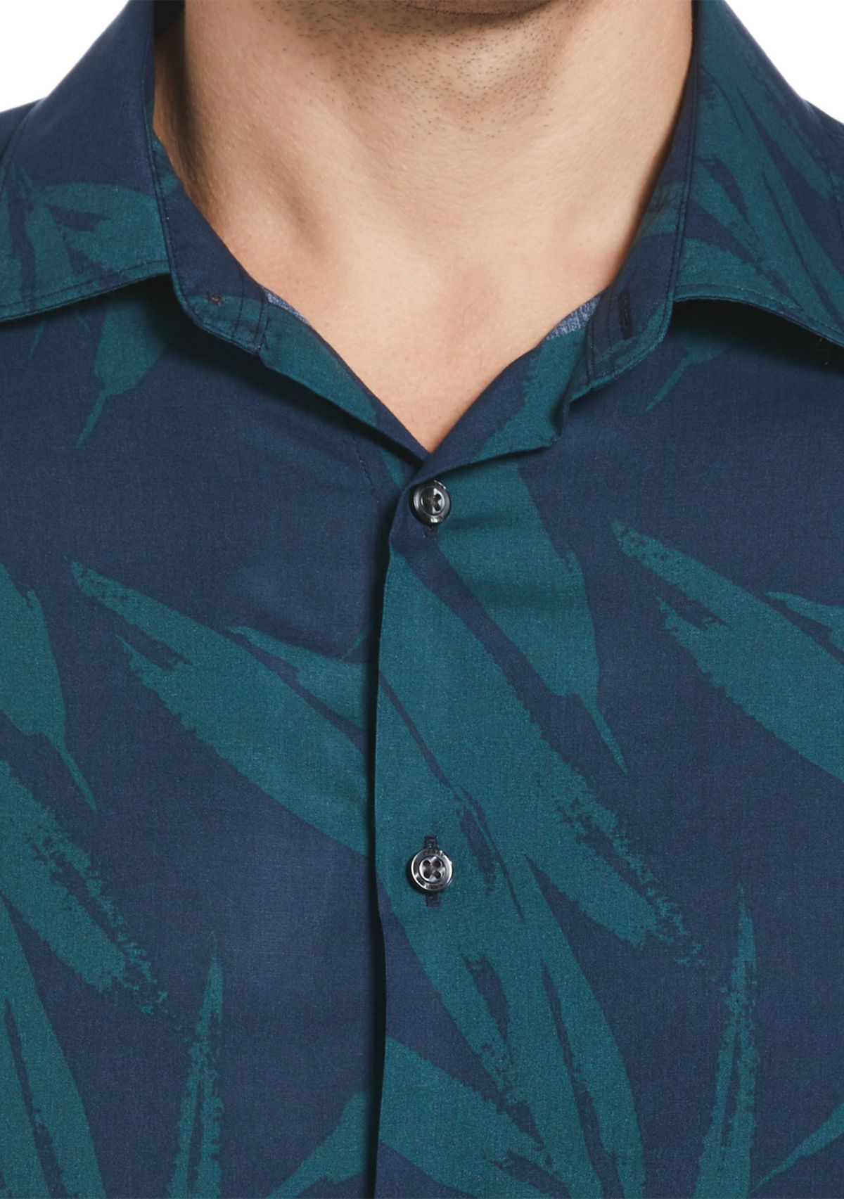 Short Sleeve Printed Polo Shirt 