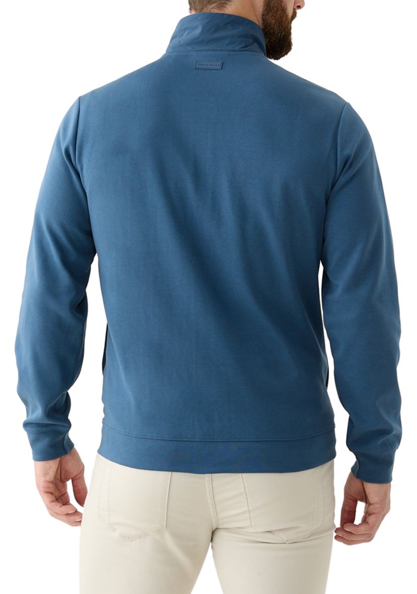 Mens Geo Quilted Bomber Jacket