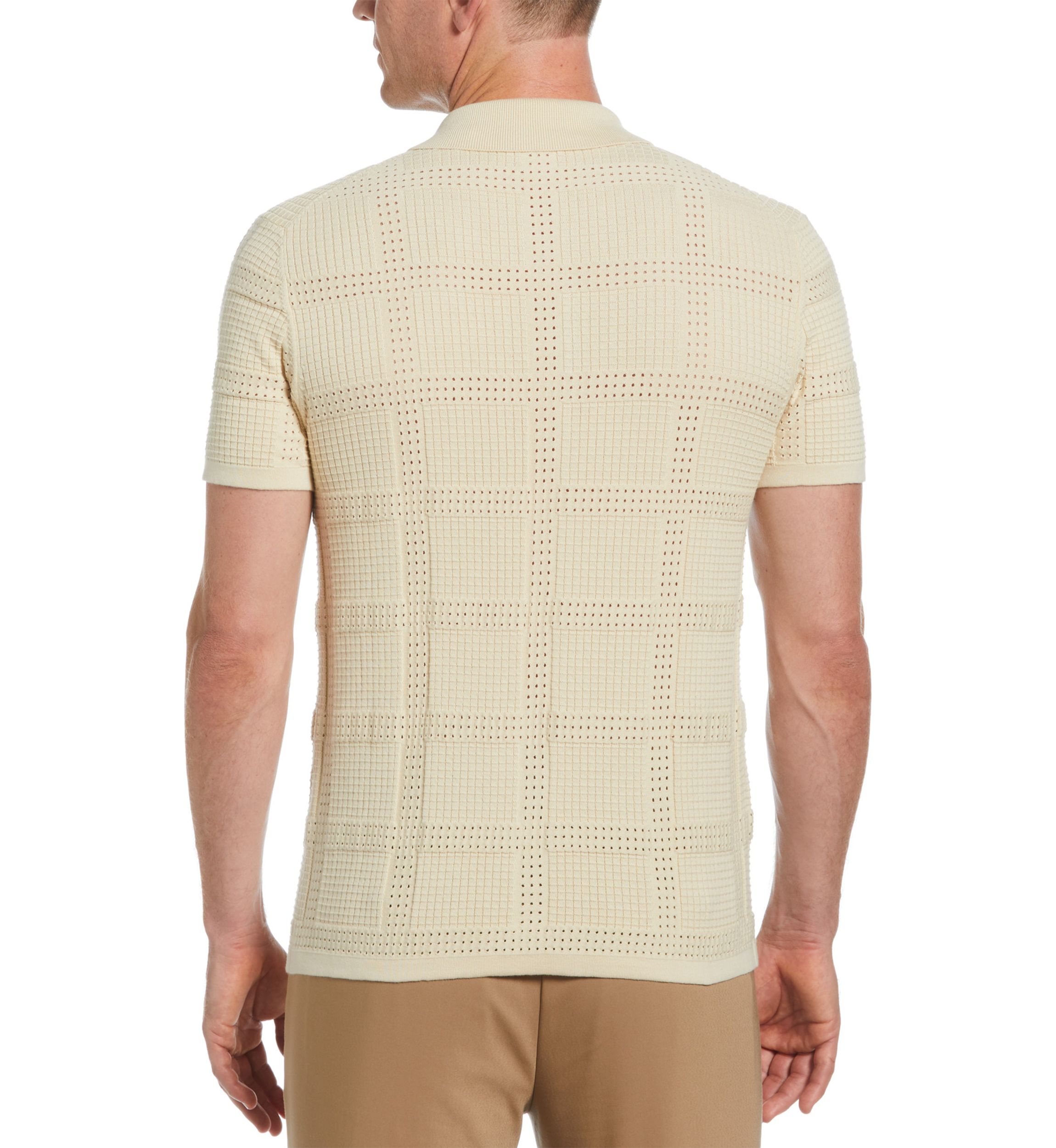 Perry Ellis® Men's Jacquard Knit Cardigan | Belk