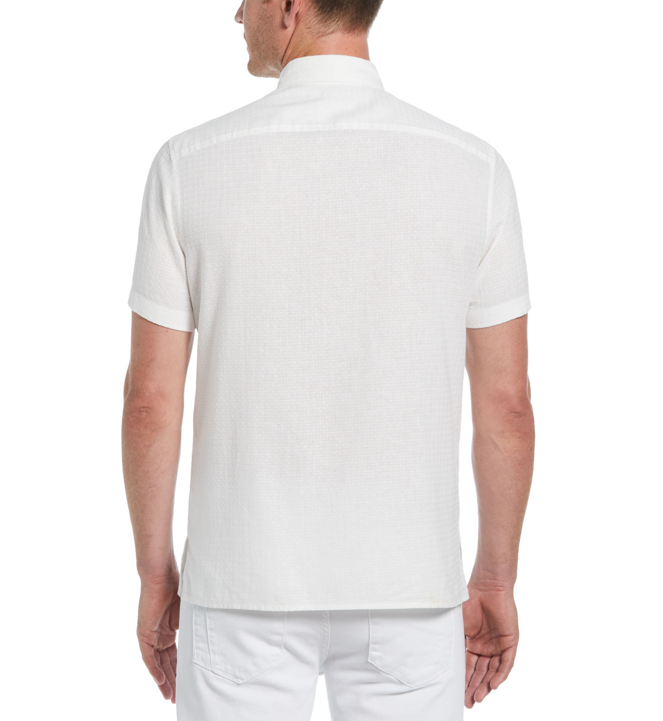 Mens Untucked Dobby Shirt