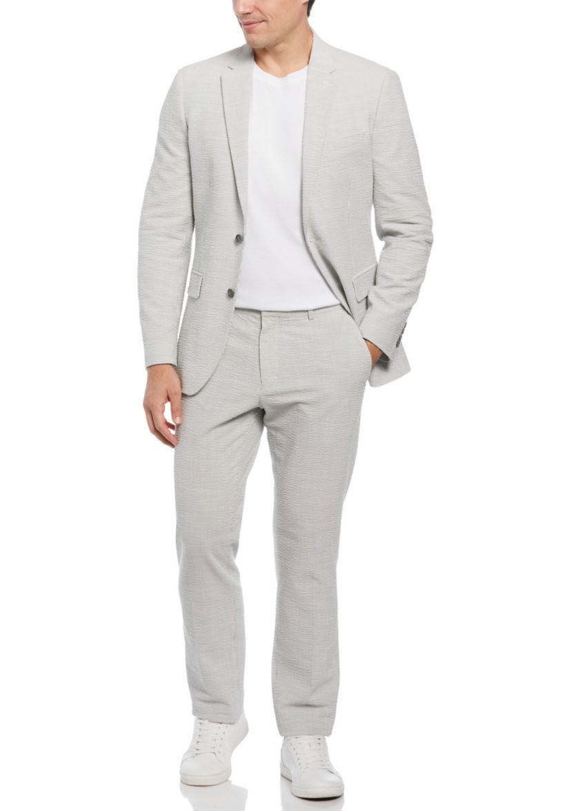 Mens Seersucker Suit Jacket