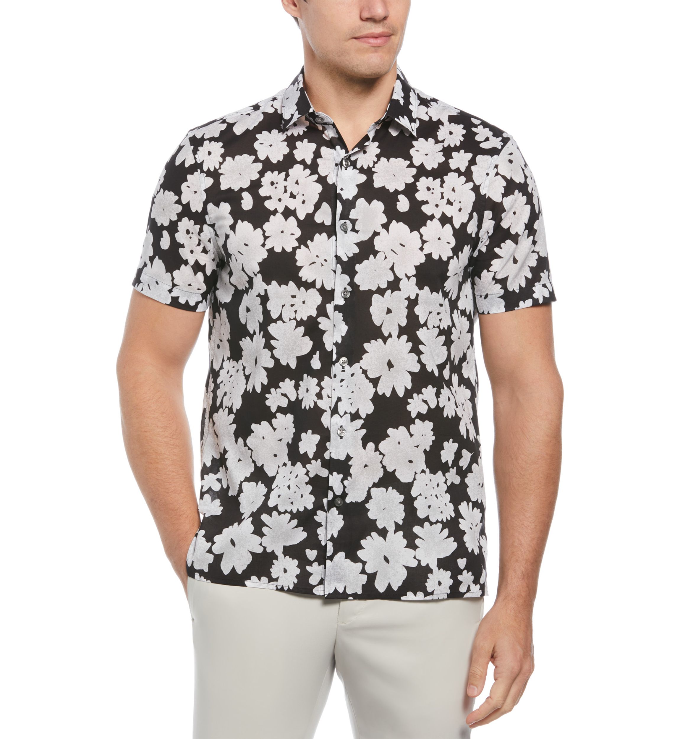 Mens Cotton Explorer Floral Printed Shirt