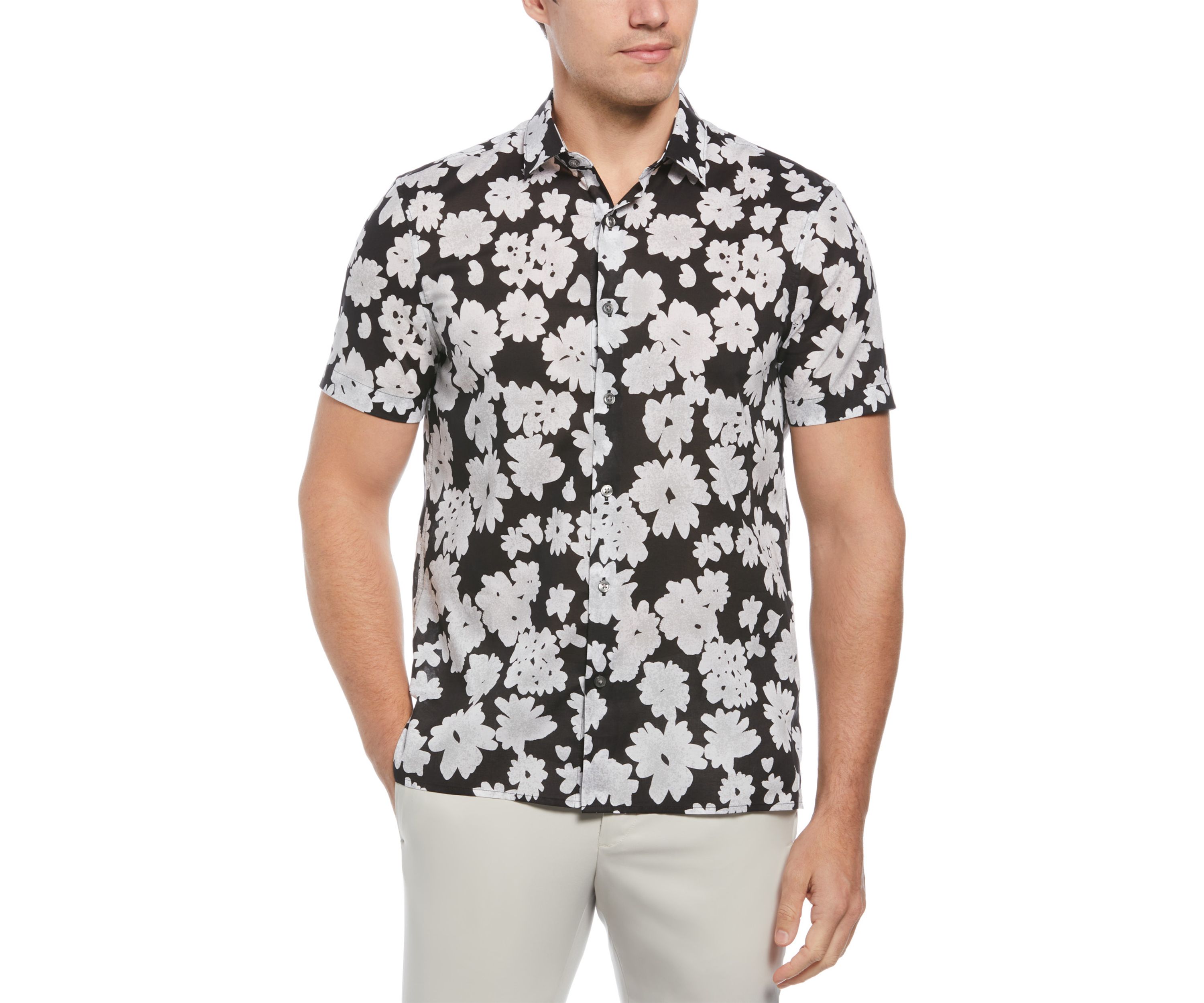 Mens Cotton Explorer Floral Printed Shirt