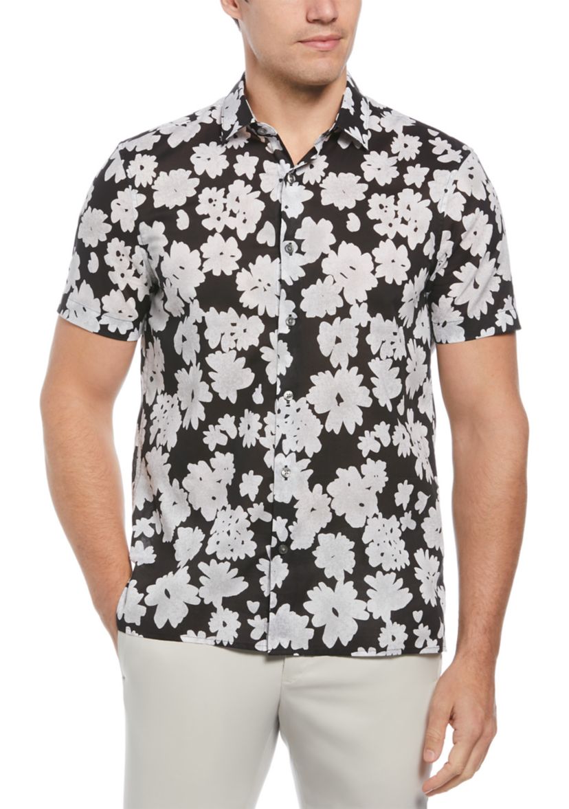 Mens Cotton Explorer Floral Printed Shirt