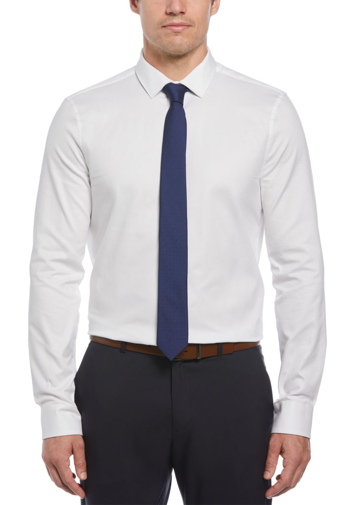 Mens Long Sleeve Woven Button Down Shirt