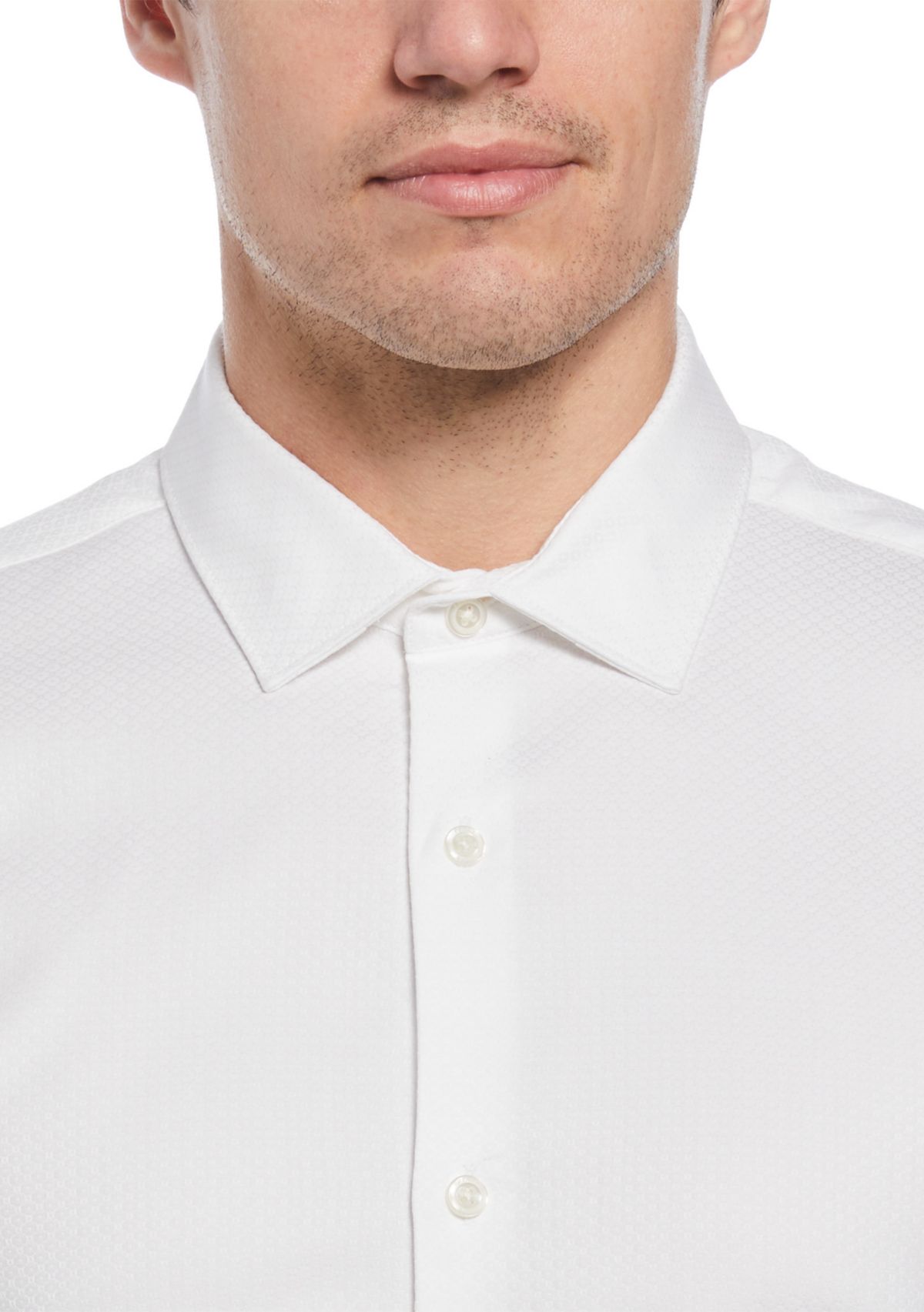 Mens Long Sleeve Woven Button Down Shirt