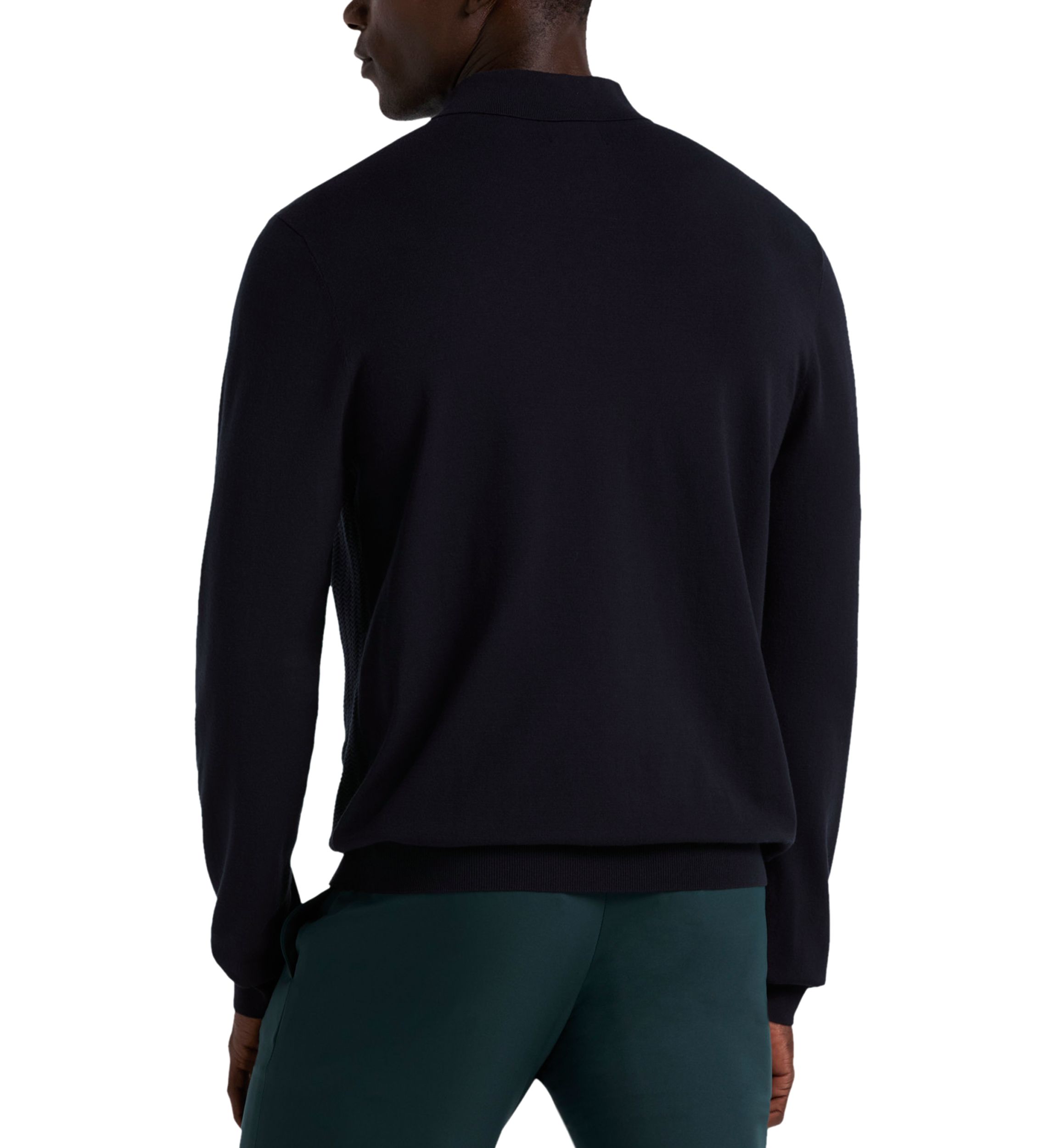 Long Sleeve Tech Polo Shirt 