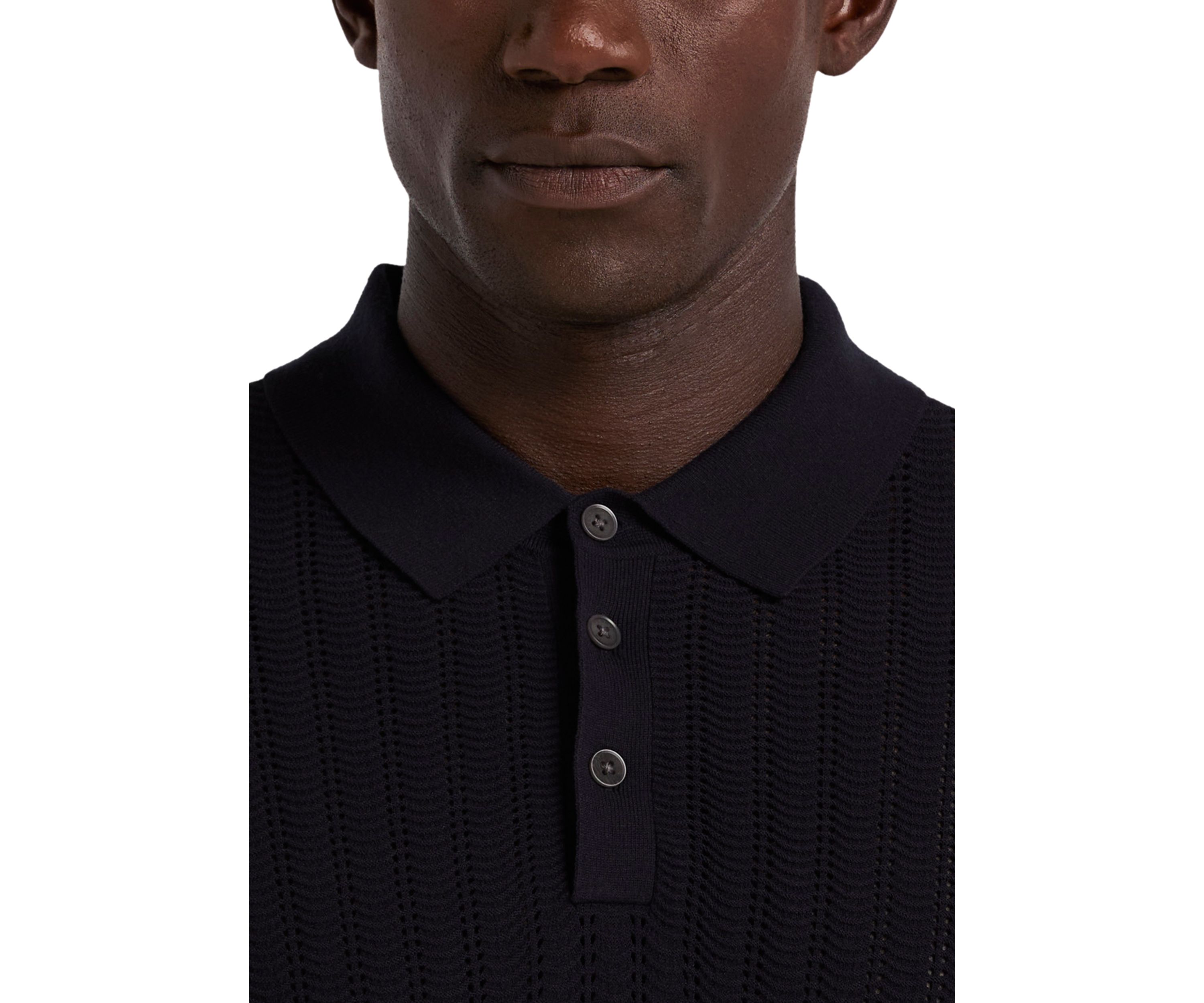 Long Sleeve Tech Polo Shirt 