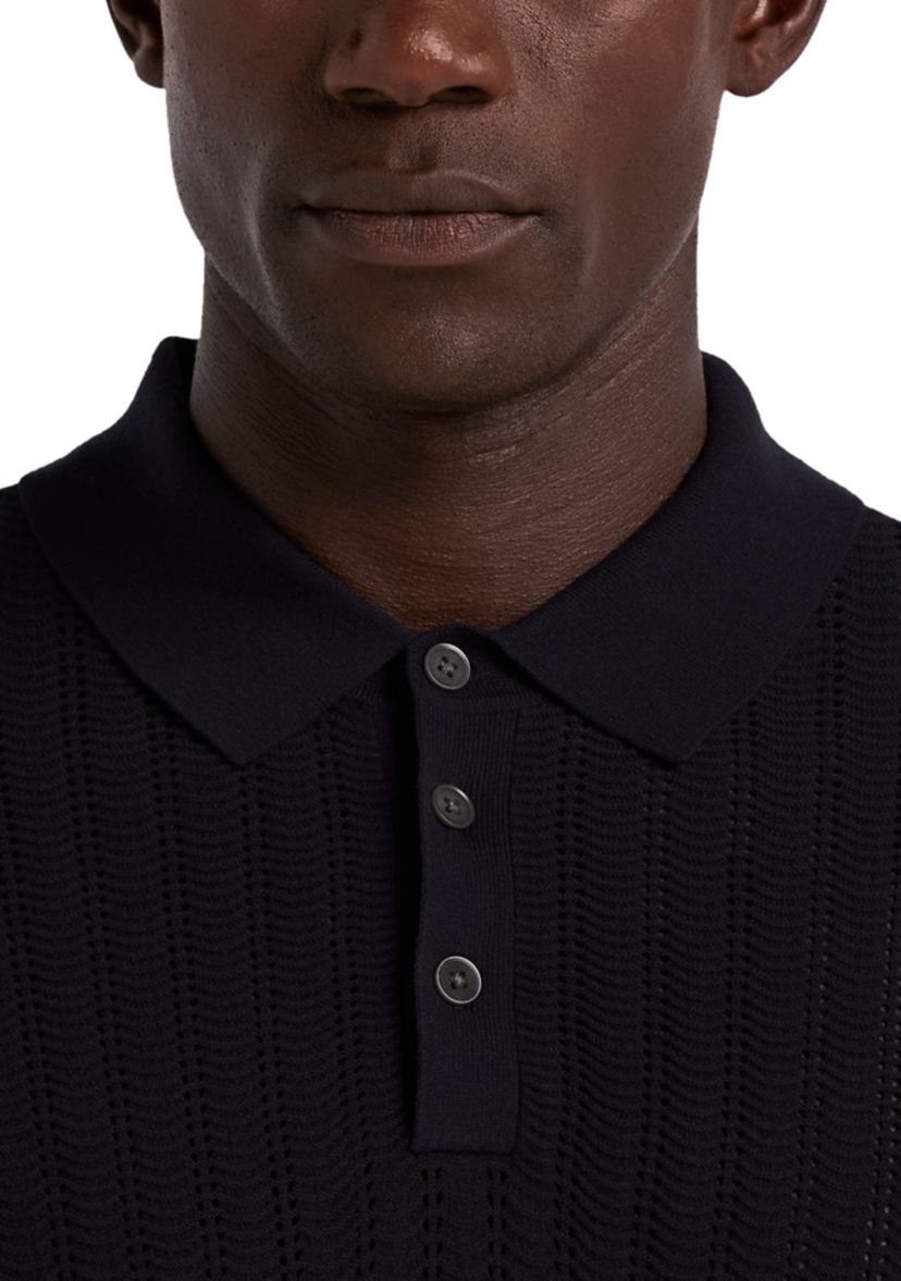 Long Sleeve Tech Polo Shirt 