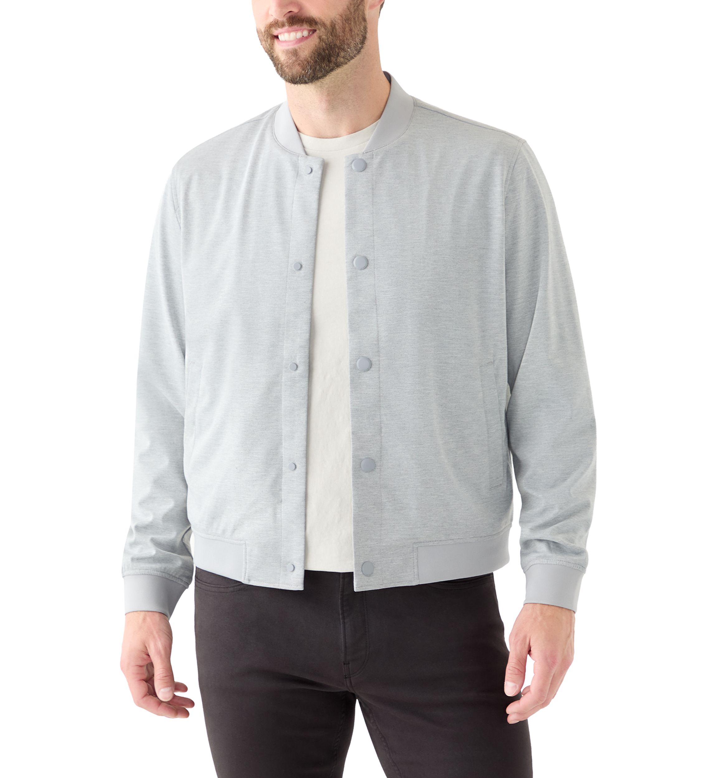 Mens Snap Front Jacket