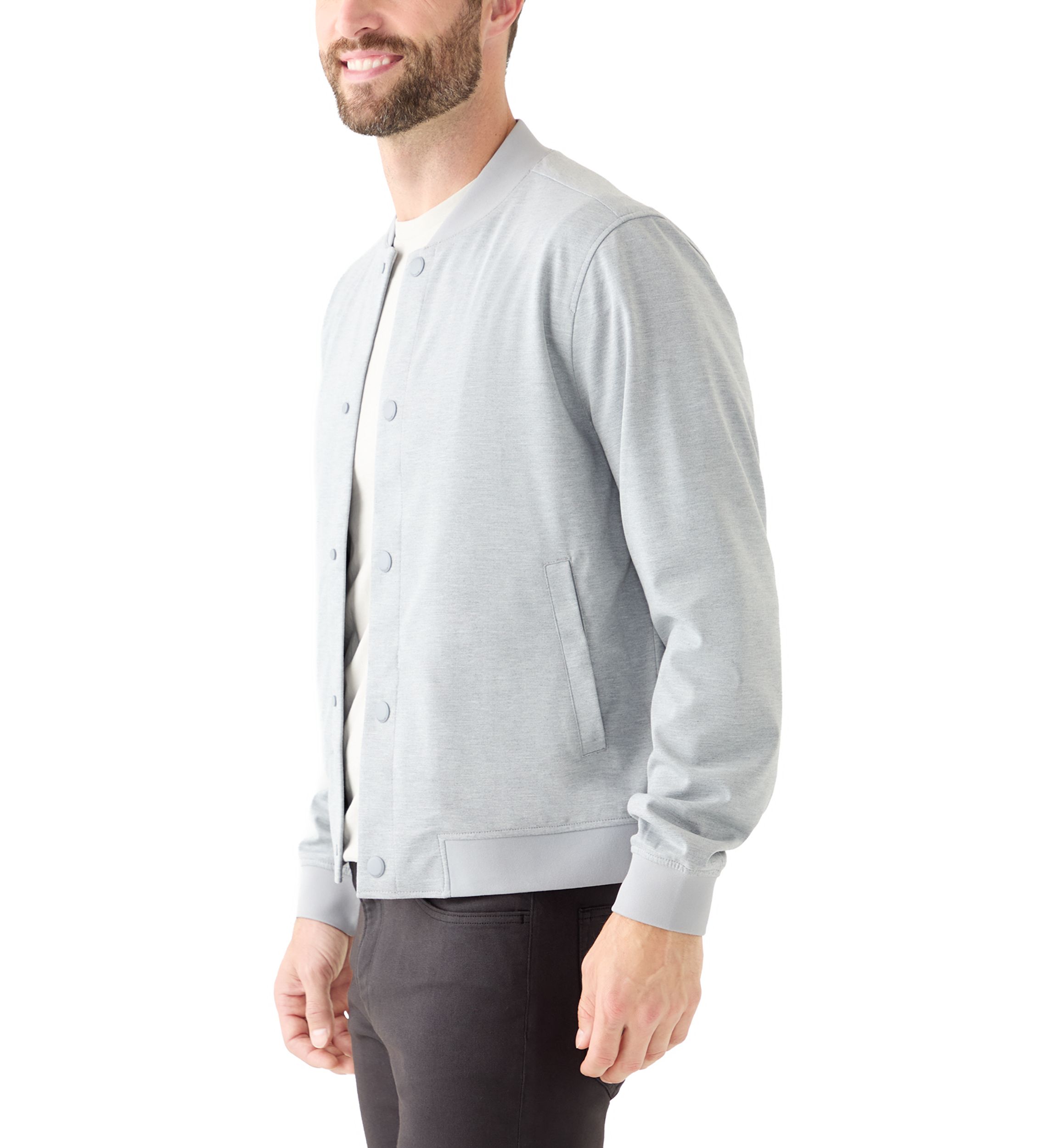 Mens Snap Front Jacket