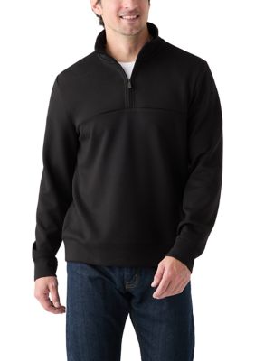 Perry Ellis® Men's Long Sleeve Tech Quarter Zip Pullover | Belk