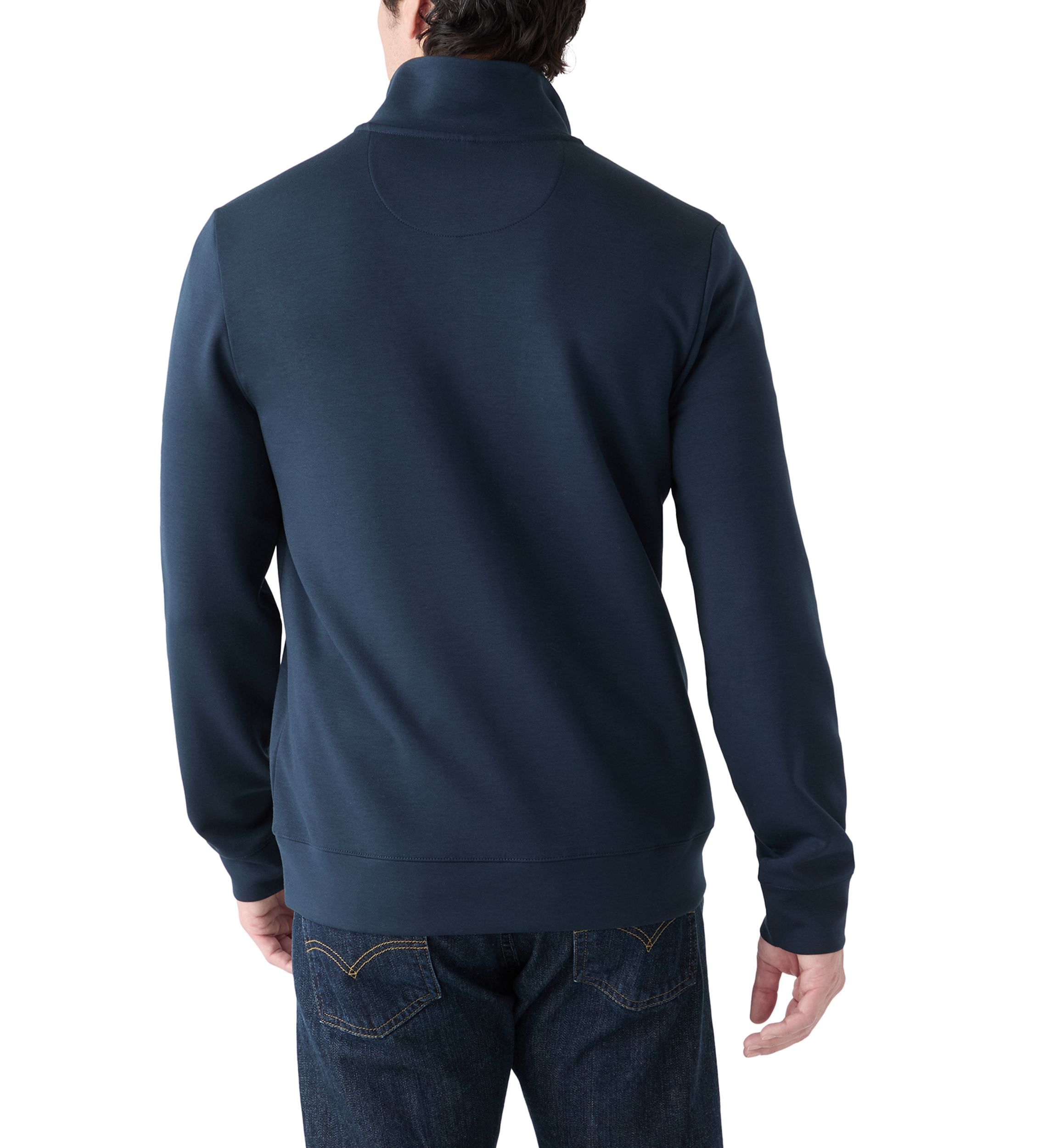 Perry Ellis® Men's Long Sleeve Tech Quarter Zip Pullover | Belk