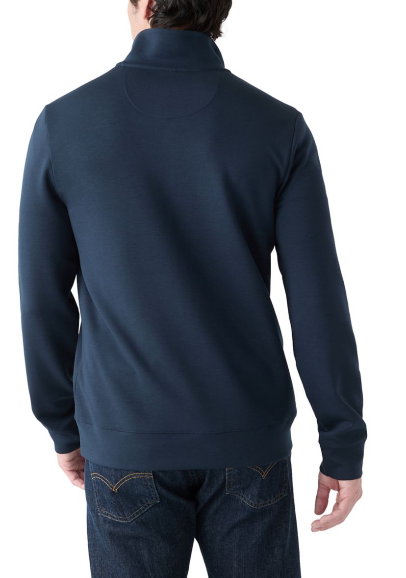 Perry Ellis® Men's Long Sleeve Tech Quarter Zip Pullover | Belk