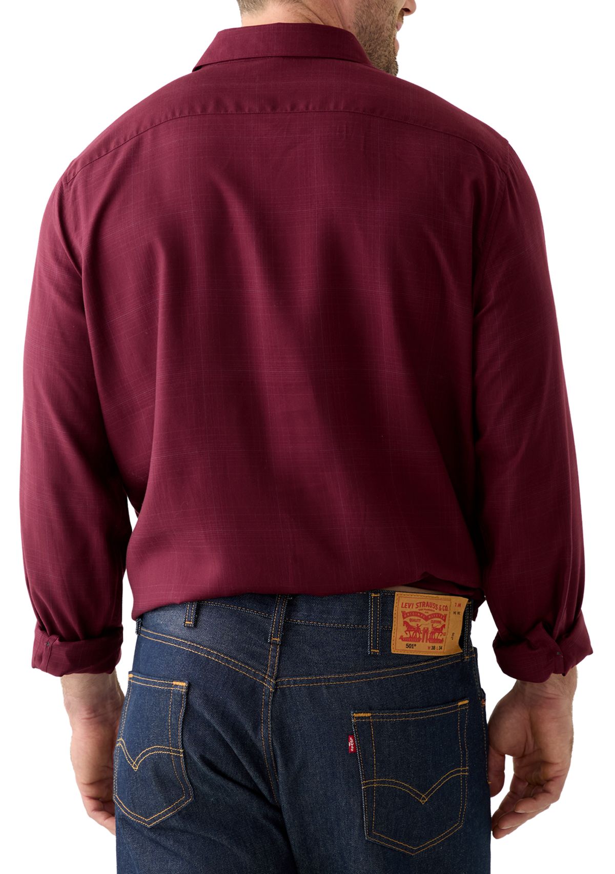 Big & Tall Twill Dress Shirt