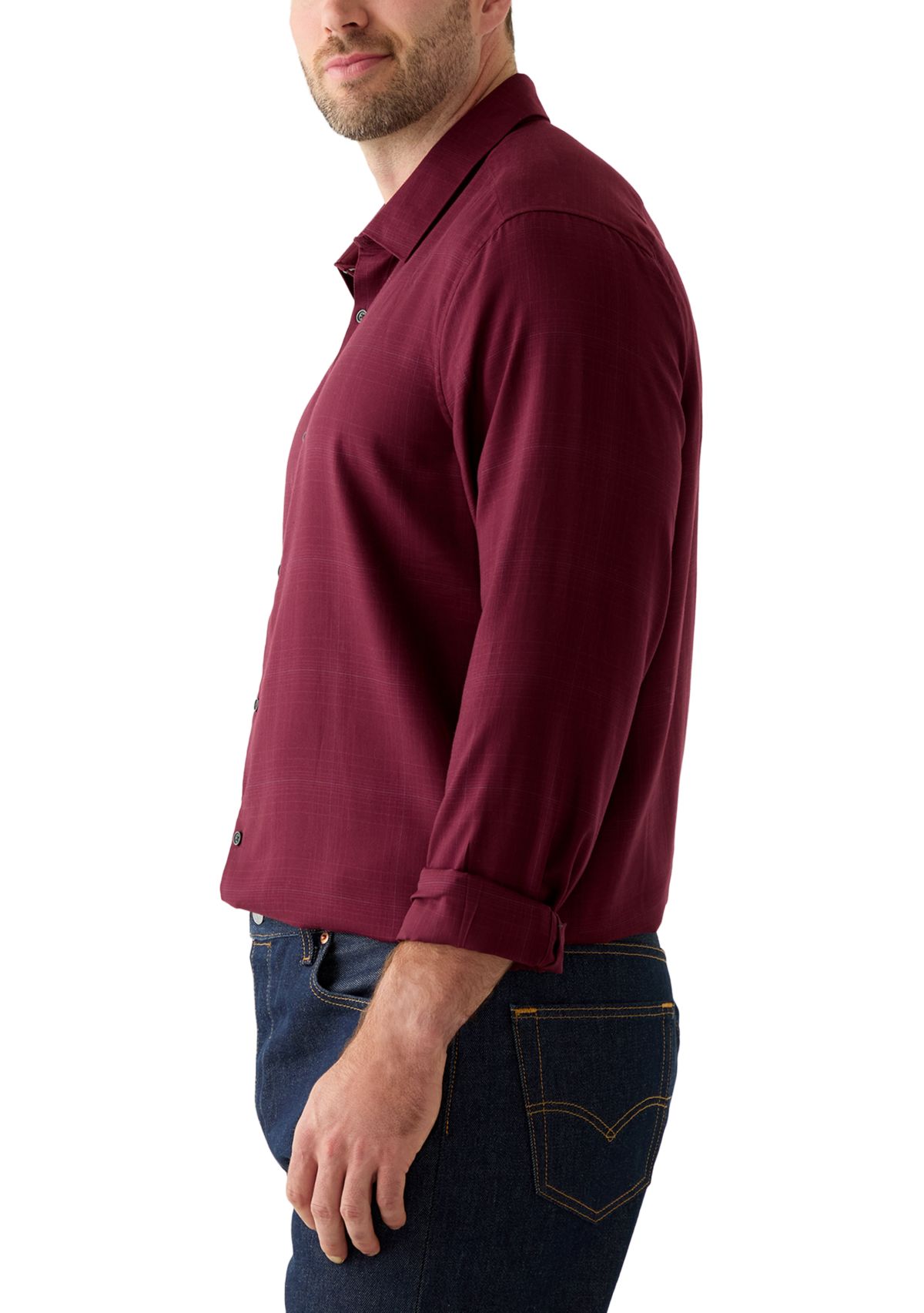 Big & Tall Twill Dress Shirt