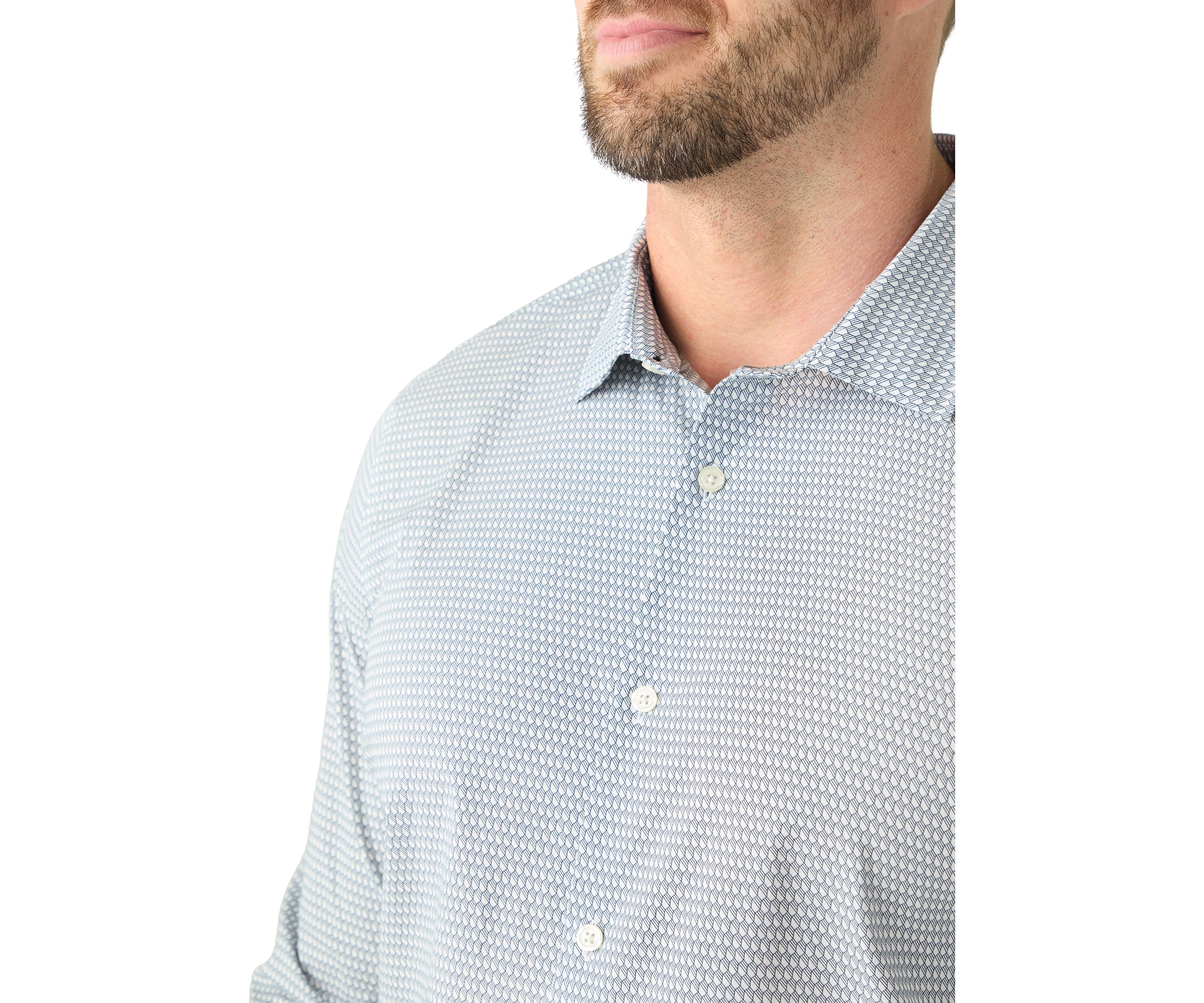 Big & Tall Geometric Printed Shirt