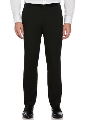 Perry Ellis Men's Big & Tall Slim Louis Suit Separate Pants, Black, 44 x 30