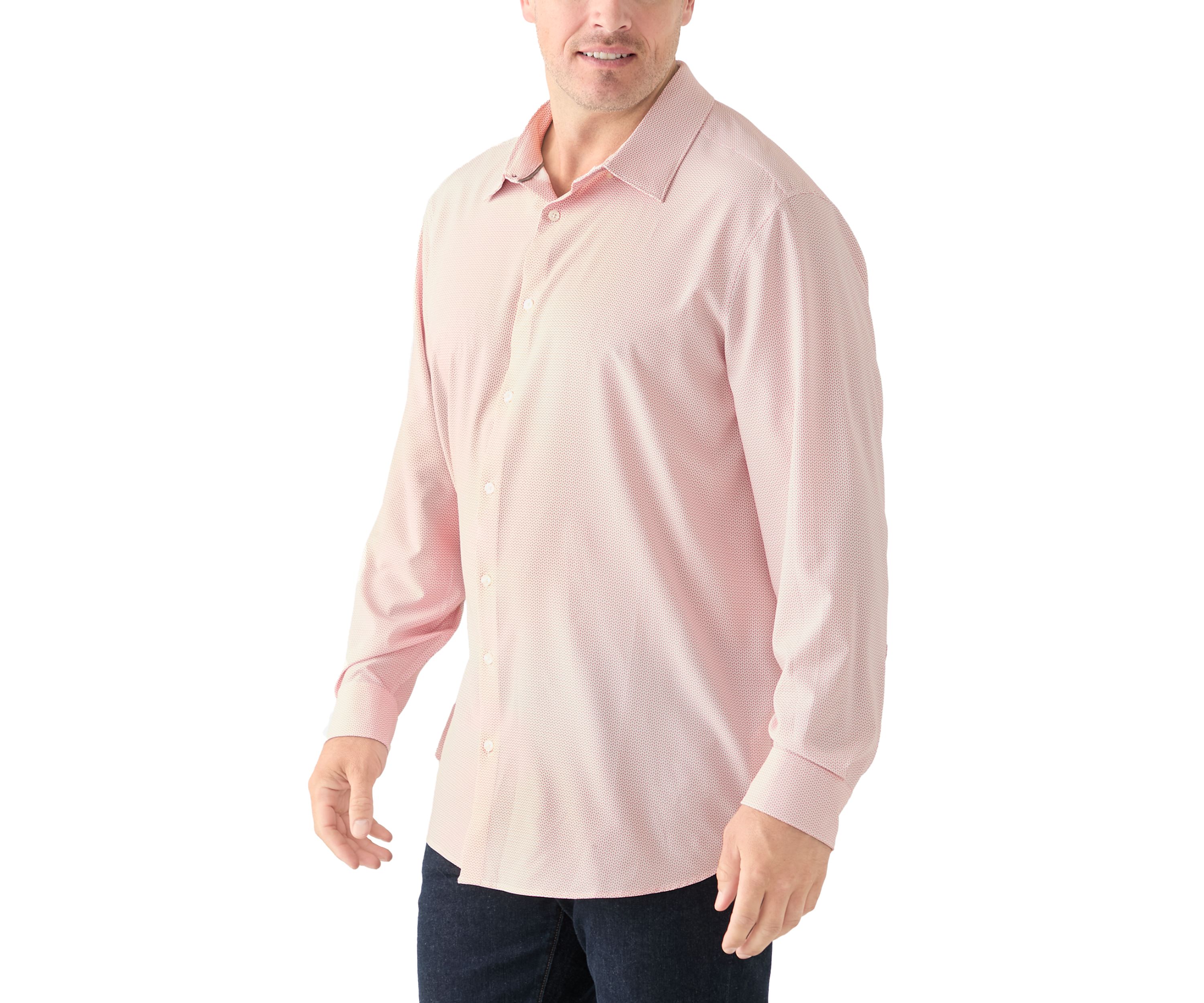 Big & Tall Long Sleeve Slim Float Shirt