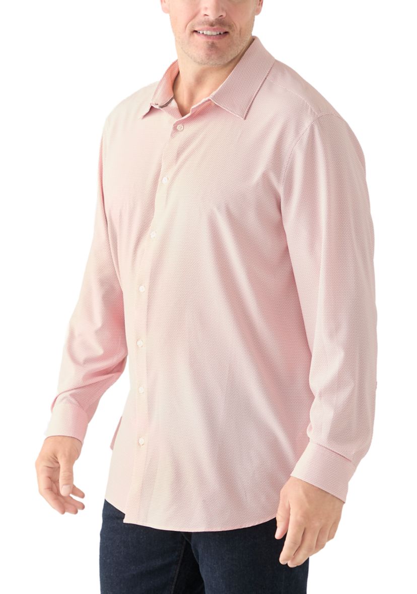 Big & Tall Long Sleeve Slim Float Shirt