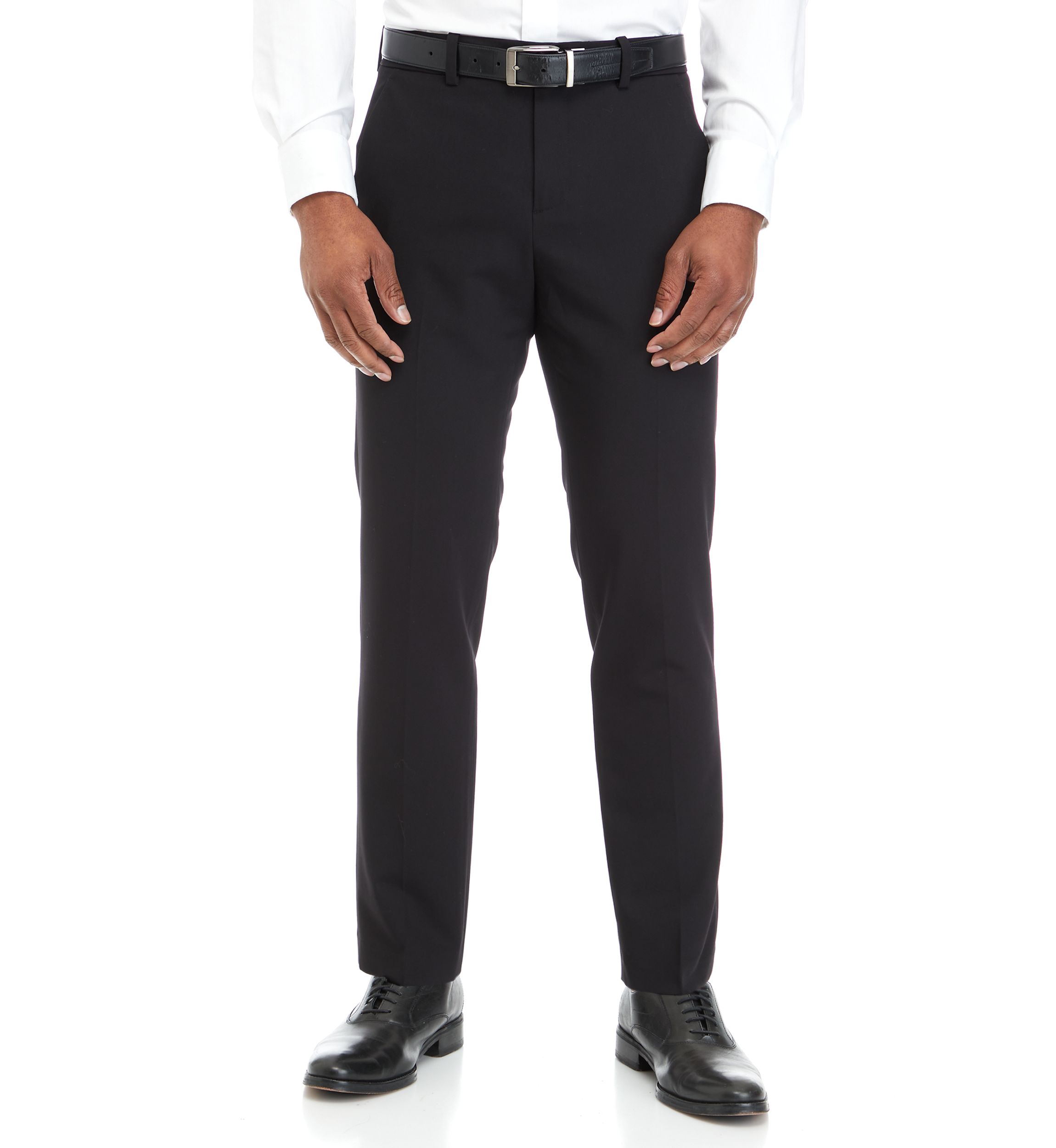 black dressing pants Vincent Trouser Package | Tuxedo Ensemble Package With a classic and comfortable design VINCENT (Style #6701) - Black
