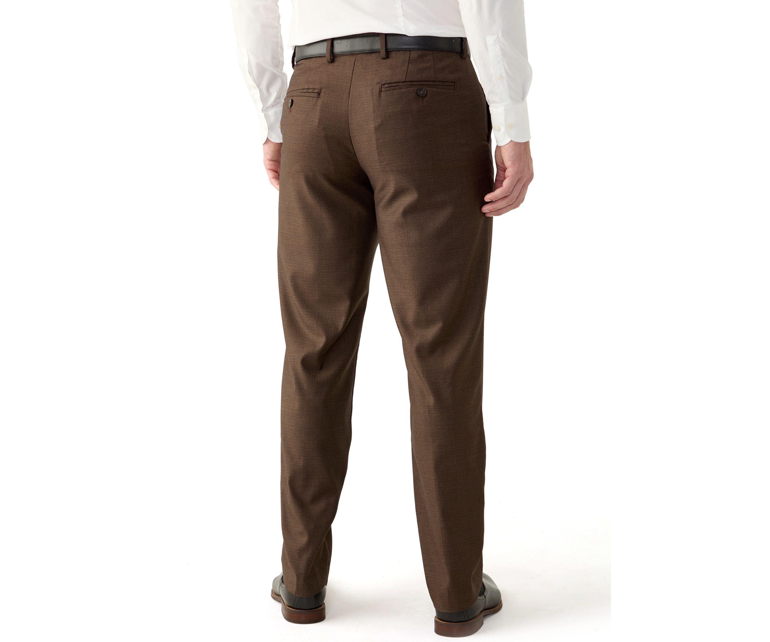 Mens Modern Plaid Dress Pants 