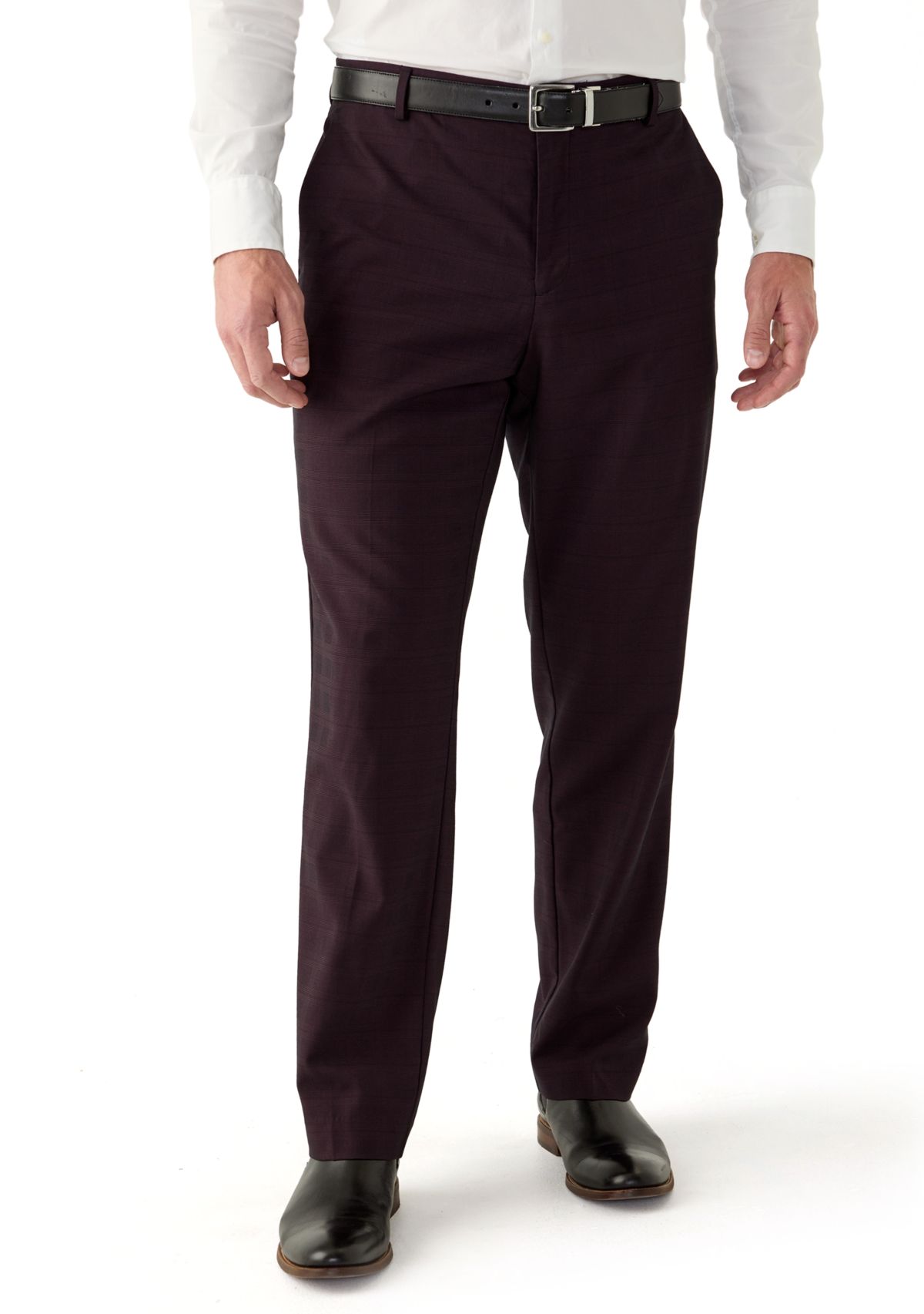 Mens Modern Windowpane Pants