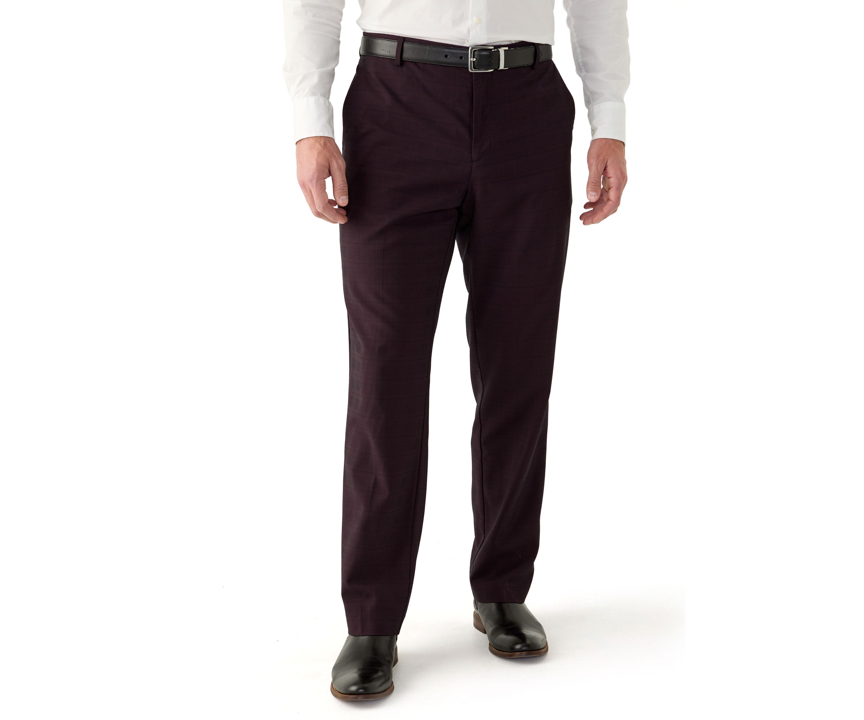 Mens Modern Windowpane Pants