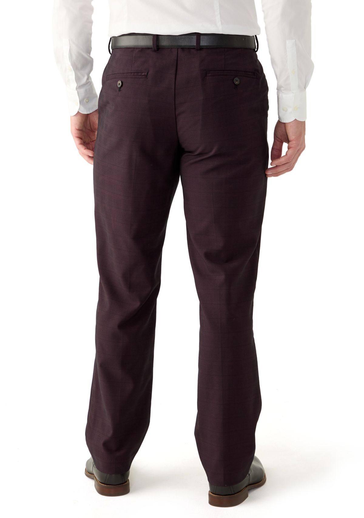 Mens Modern Windowpane Pants
