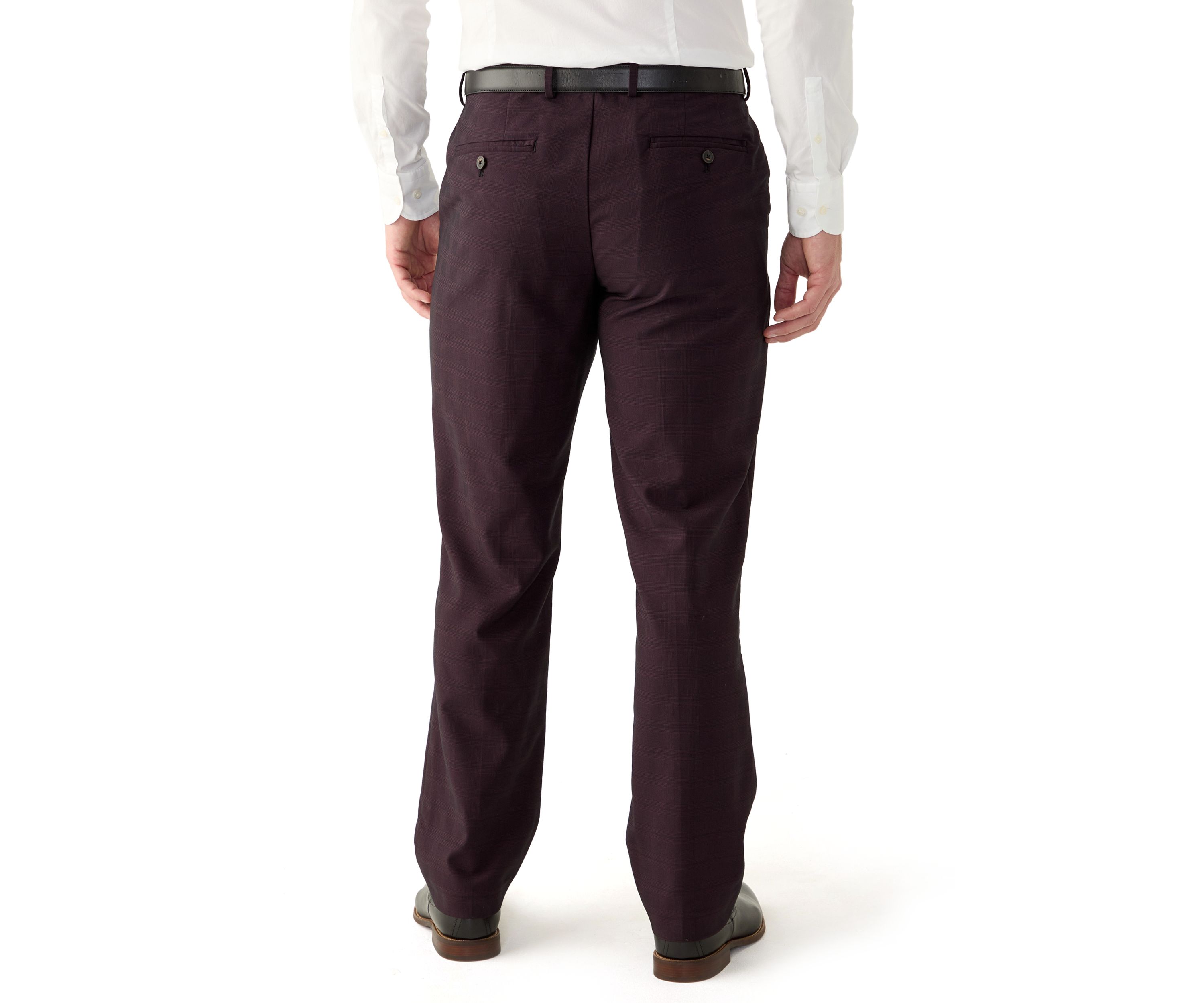 Mens Modern Windowpane Pants