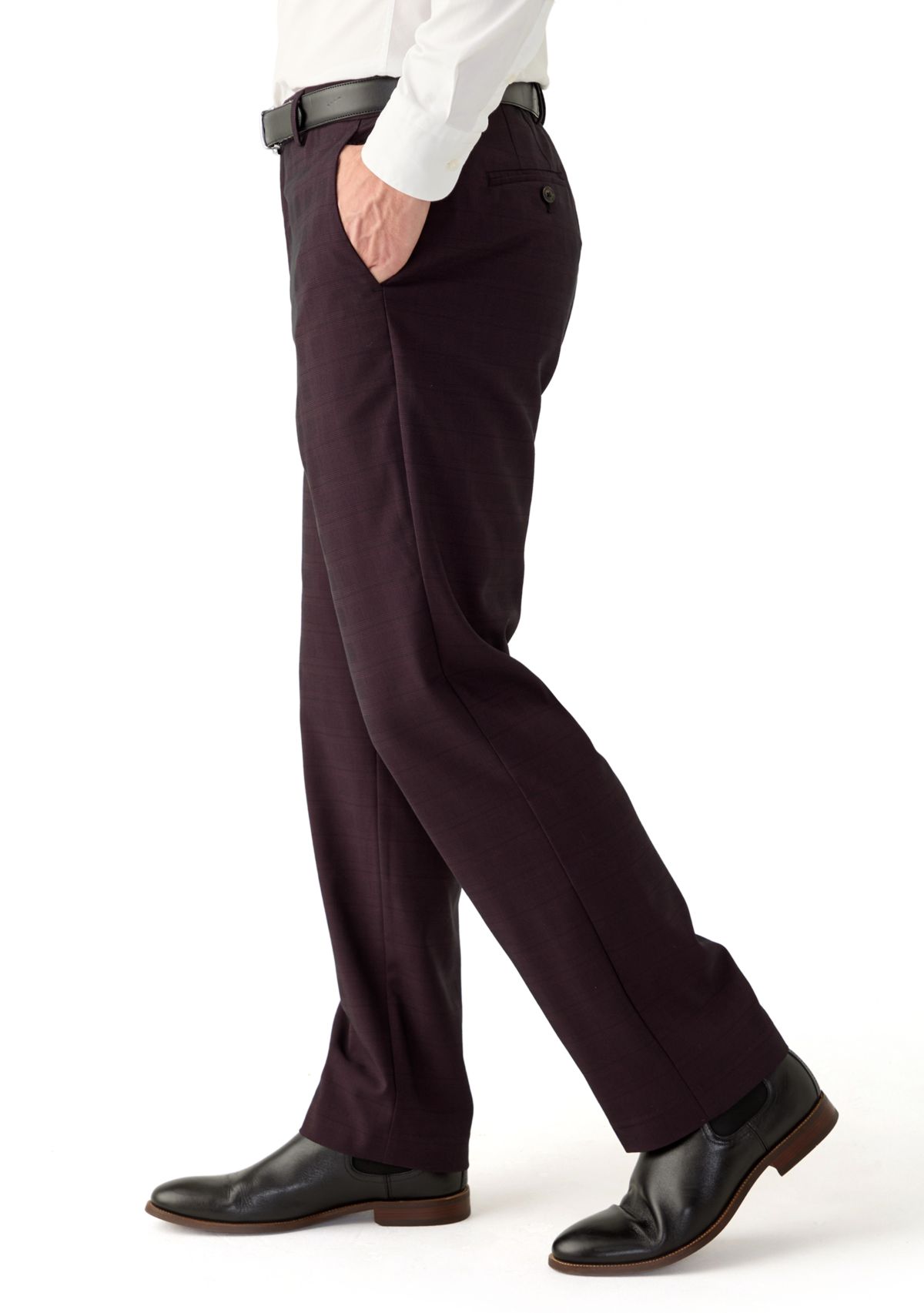 Mens Modern Windowpane Pants