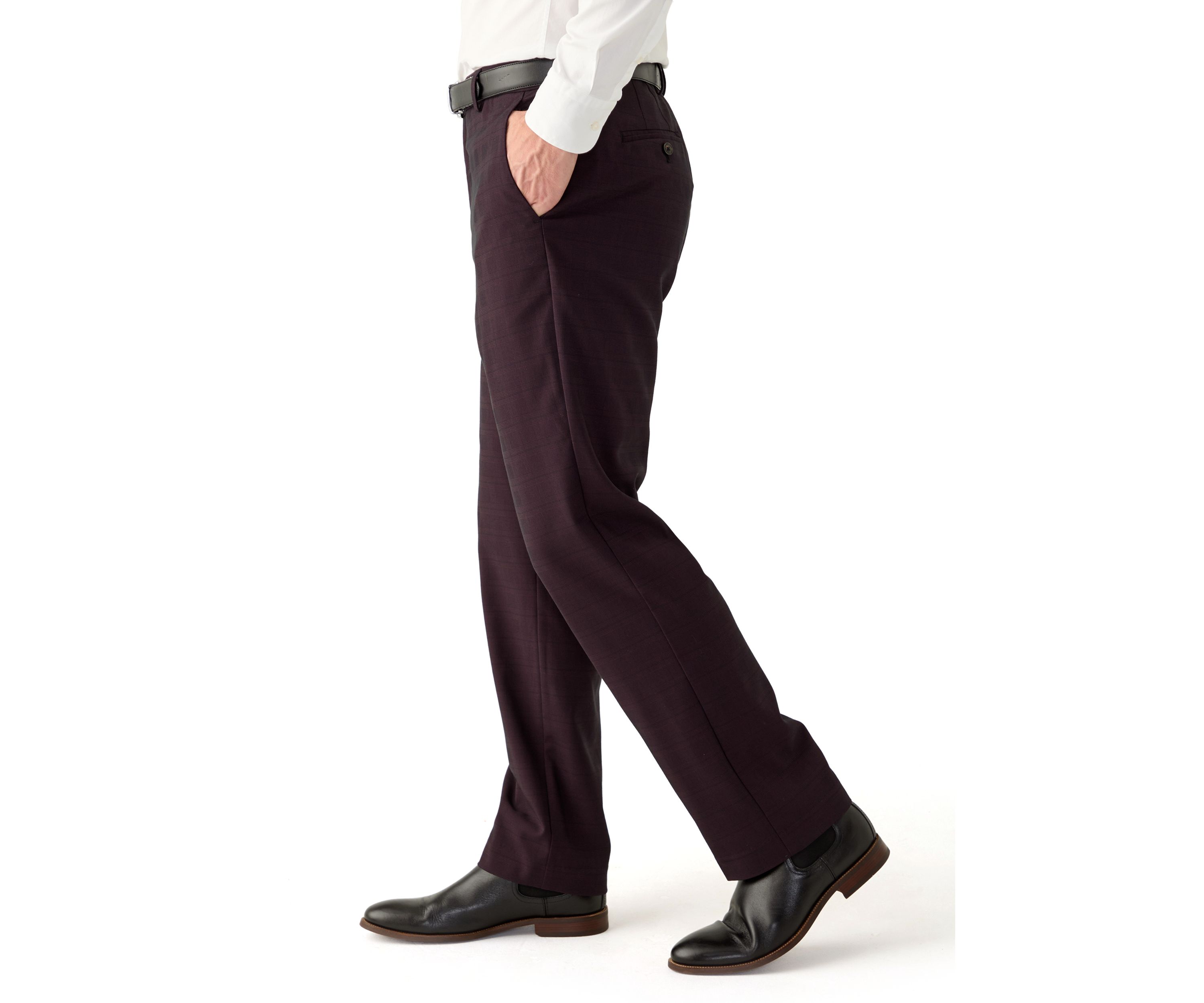 Mens Modern Windowpane Pants