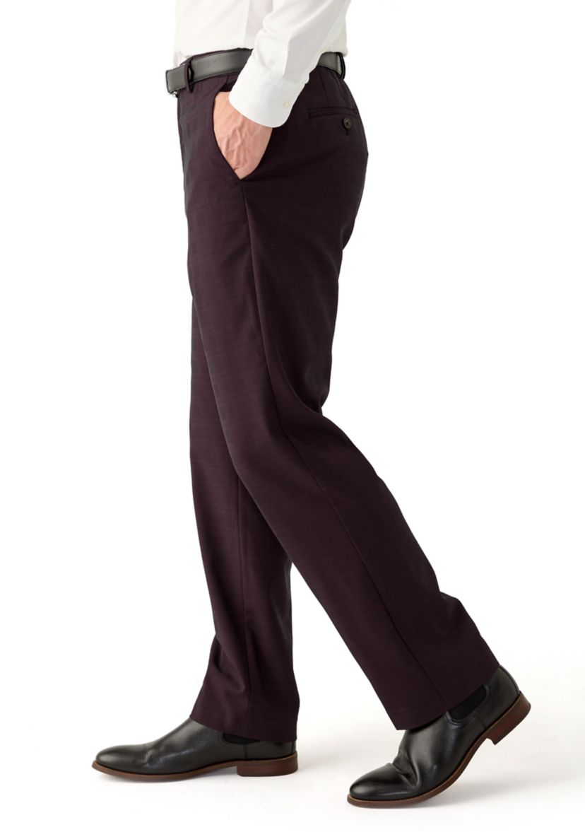 Mens Modern Windowpane Pants