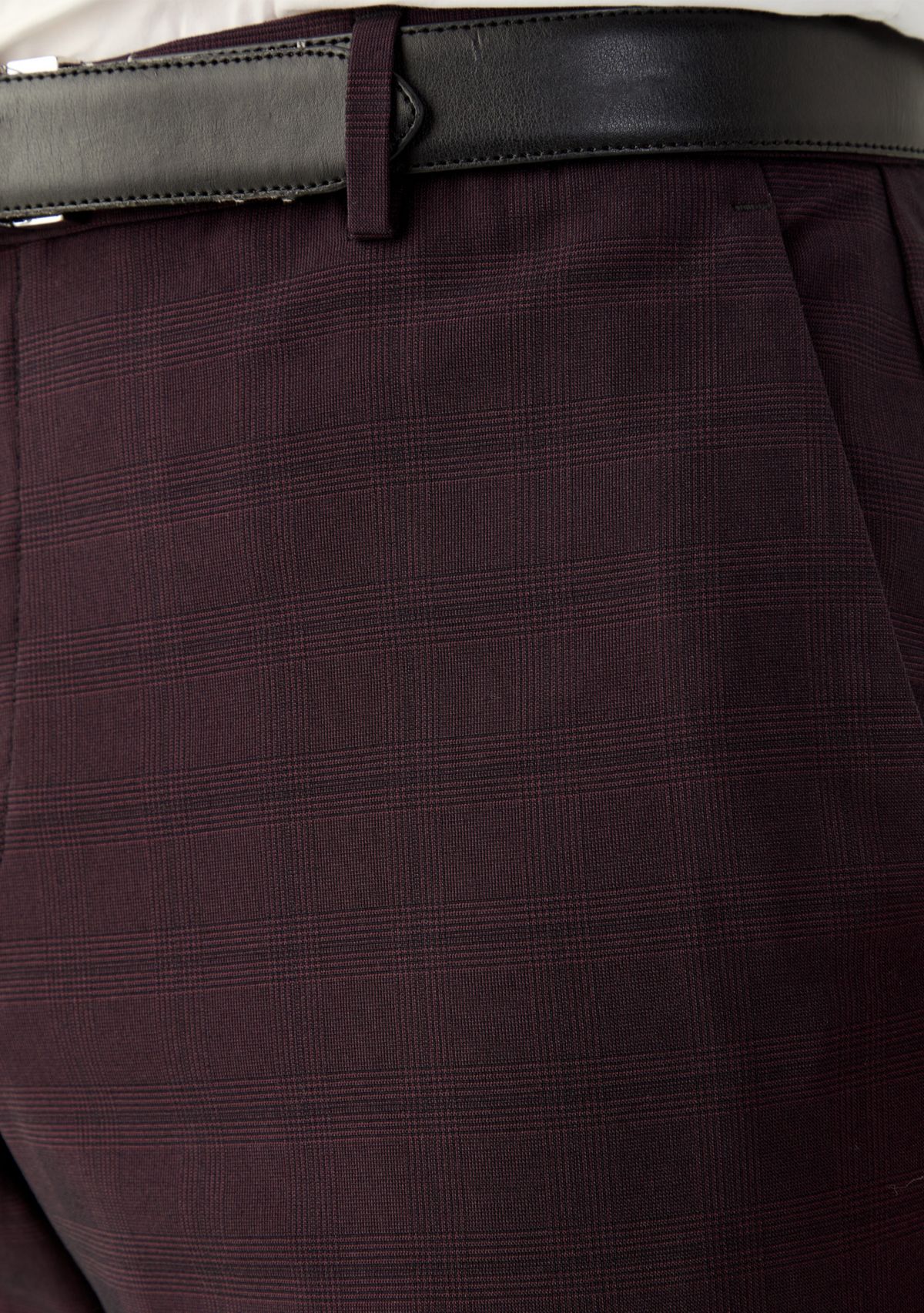 Mens Modern Windowpane Pants