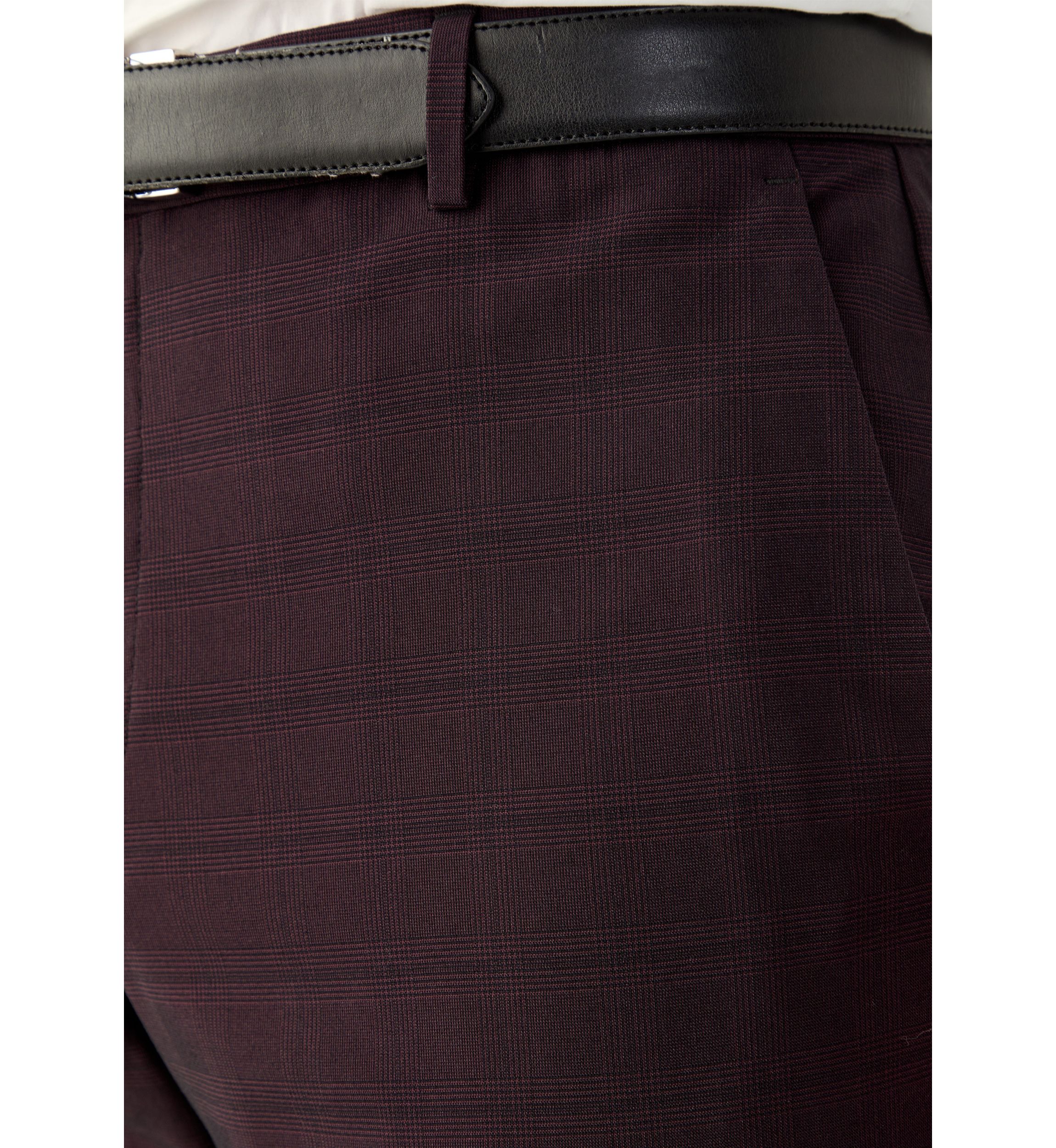 Mens Modern Windowpane Pants