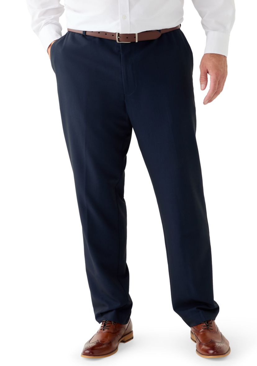 Perry Ellis Big & Tall Fit and Flare Resolution Dress Pants | Belk