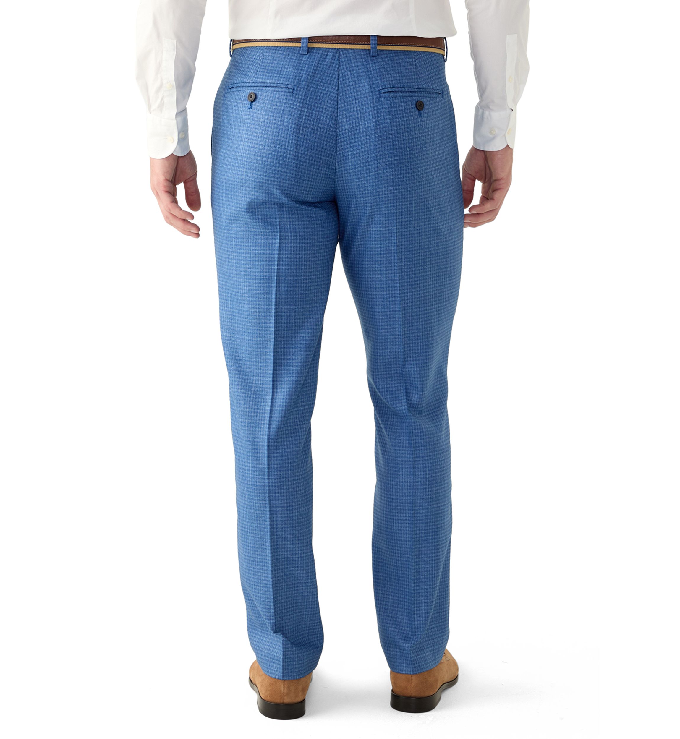 Mens Slim Dobby Stretch Pants